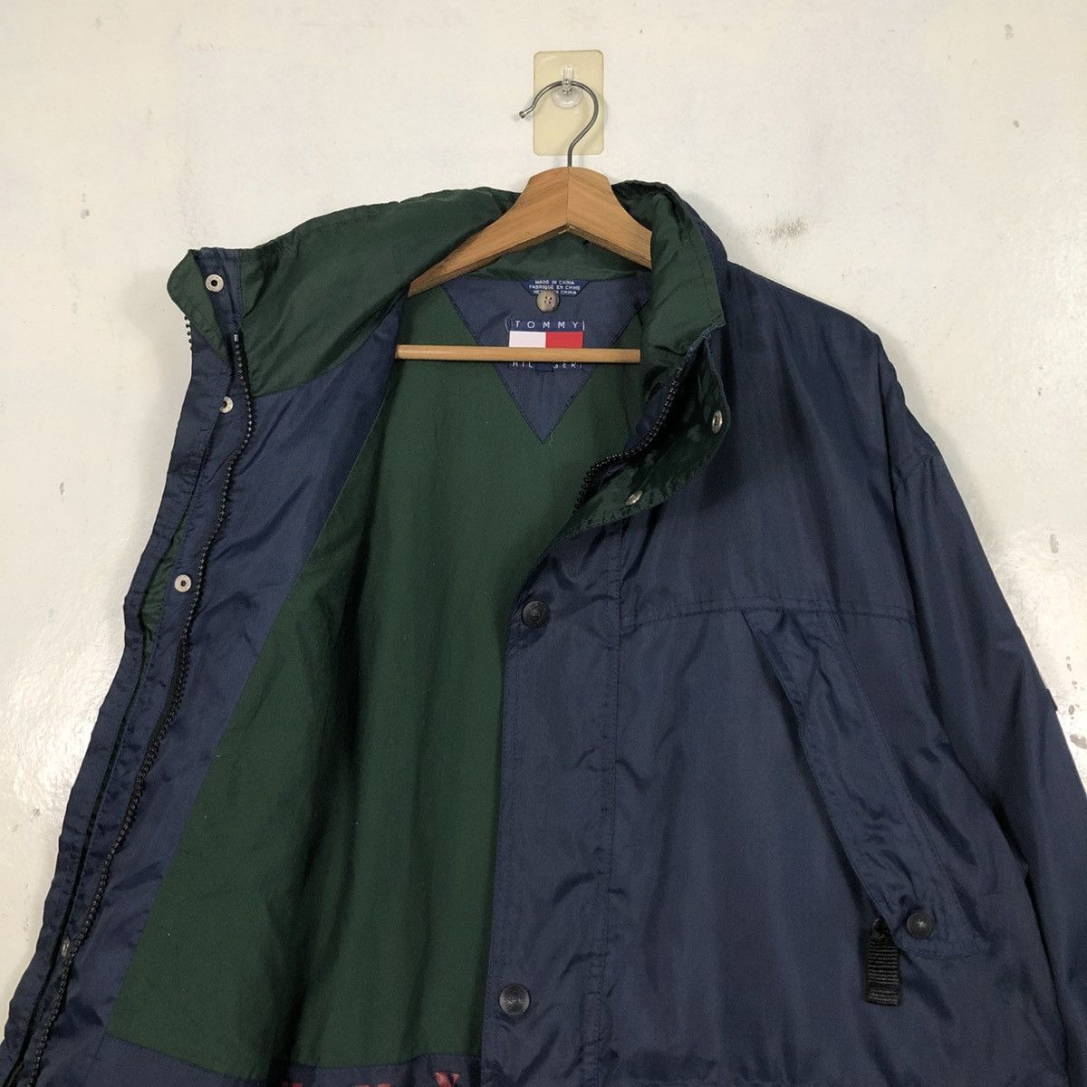 Japanese Brand Hunting Jacket Tommy Hilfiger Zipper Size US M / EU 48-50 / 2 - 16 Thumbnail