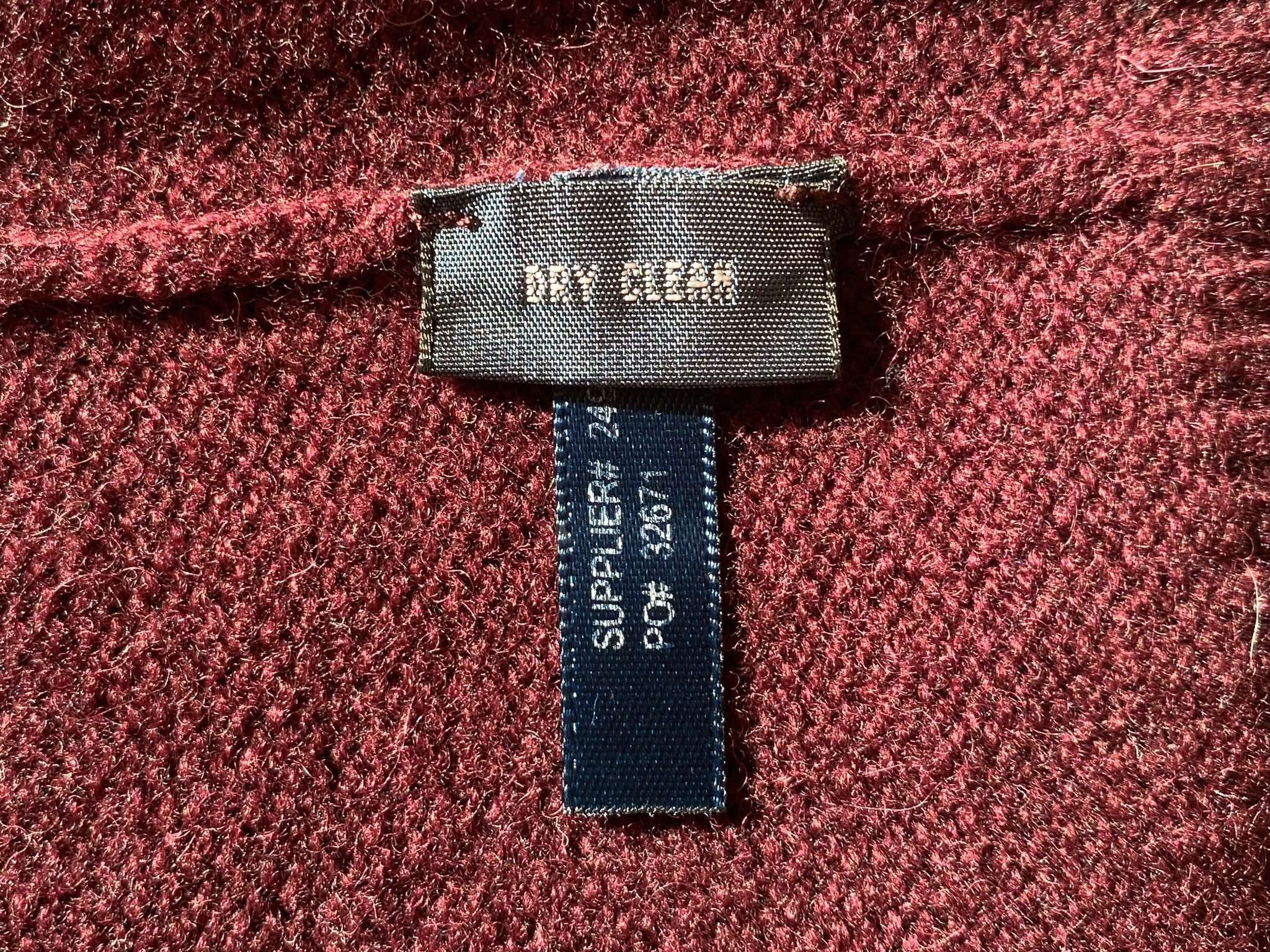 Polo Ralph Lauren × Vintage Polo Ralph Lauren V-Neck Sweater Lambswool Logo Size US L / EU 52-54 / 3 - 6 Thumbnail