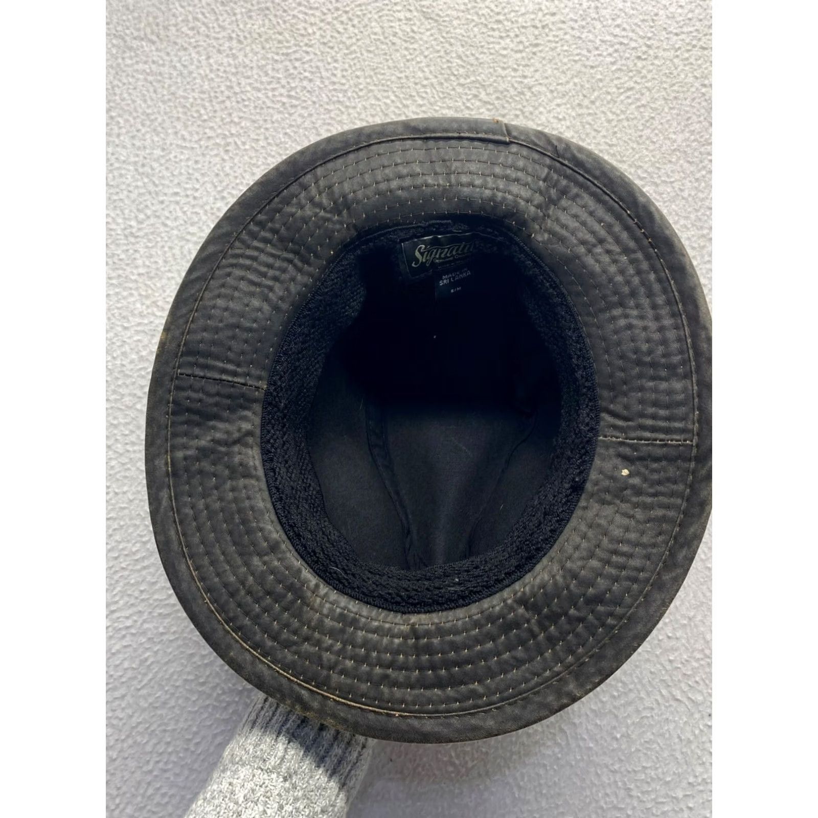 Vintage Mossy Oak Mens Camouflage Wide Brim Outdoor Hat Fedora Small/Medium Black Outdoors Signatures Mens Size ONE SIZE - 7 Thumbnail
