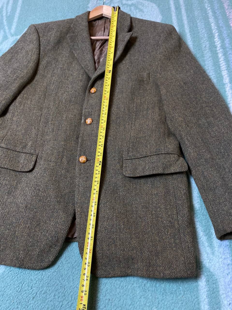 Harris Tweed vintage blazer Harris Tweed Y2K Streetwear 100% wool Size 40L - 9 Thumbnail