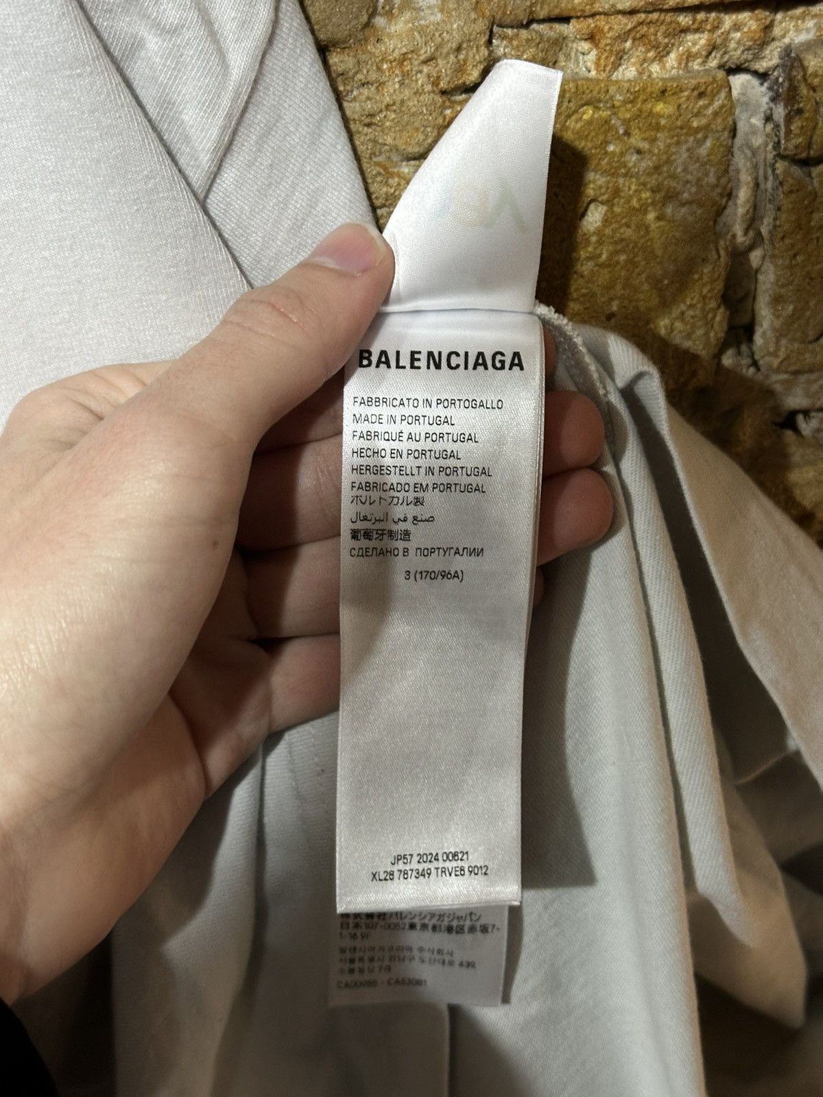 Balenciaga balenciaga ebay tshirt Size US XL / EU 56 / 4 - 4 Thumbnail