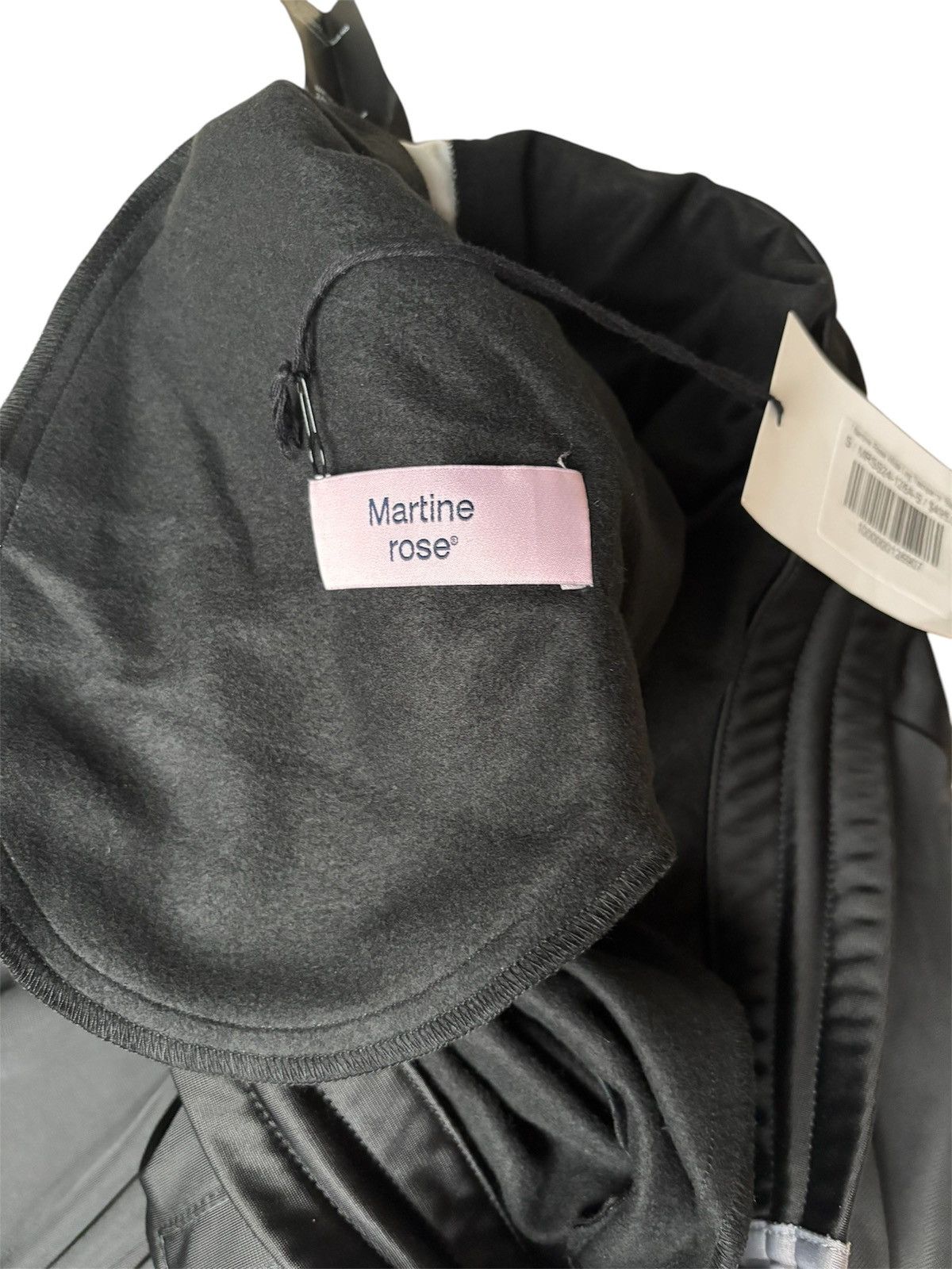 Martine Rose ($545) SS24 Wide Leg Flare Black/Grey/Blue Paneled Trackpant Size US 30 / EU 46 - 10 Thumbnail
