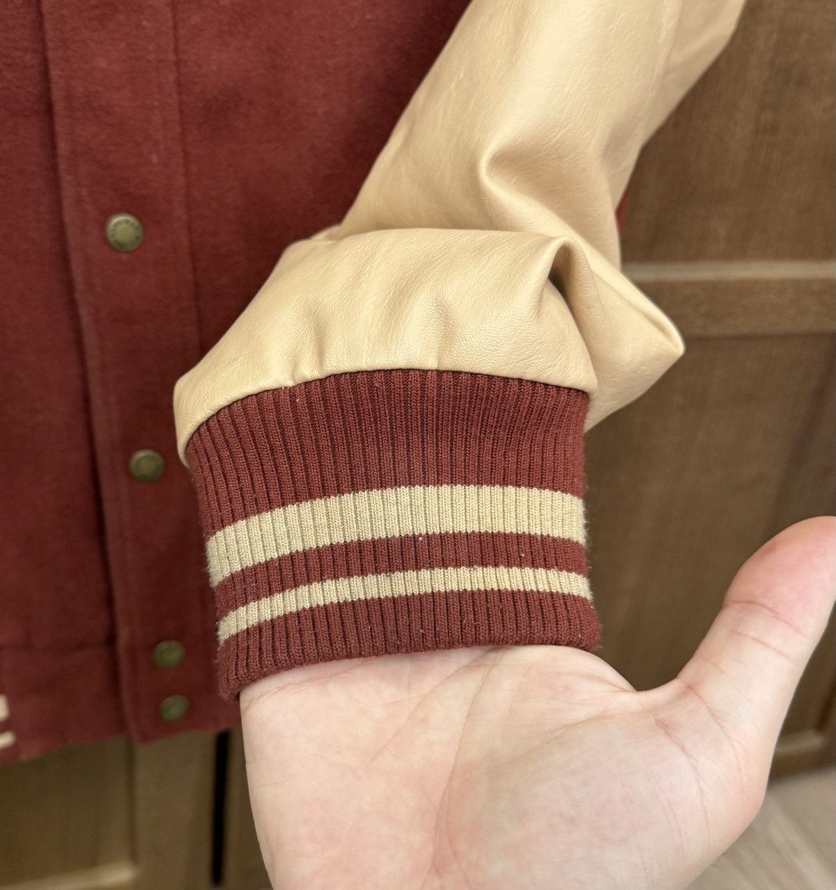 Karl Kani Karl Kani Cherry Bomber Wool Varsity Jacket Embroidered Logo Size US M / EU 48-50 / 2 - 9 Thumbnail