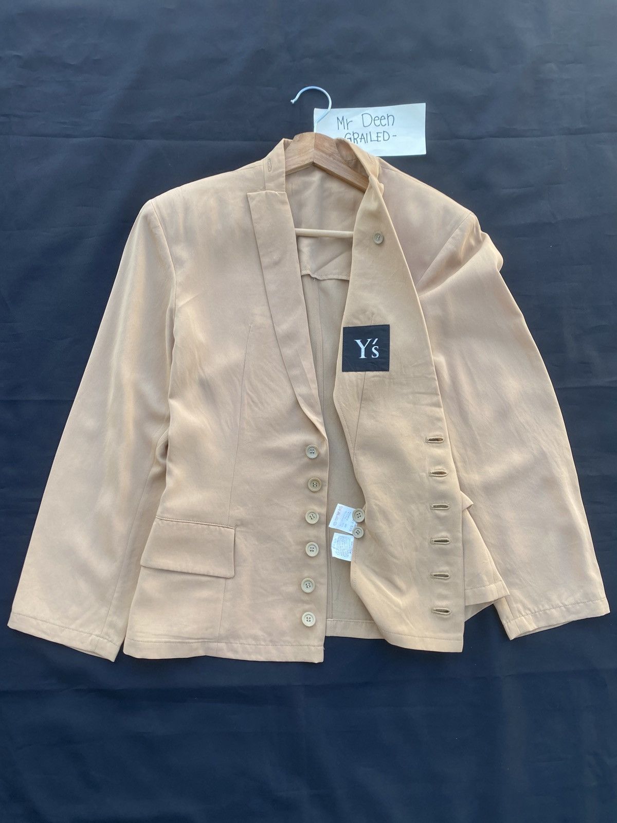 Yohji Yamamoto Rare Y’s Yohji Yamamoto Women Blazer Size XS / US 0-2 / IT 36-38 - 8 Thumbnail