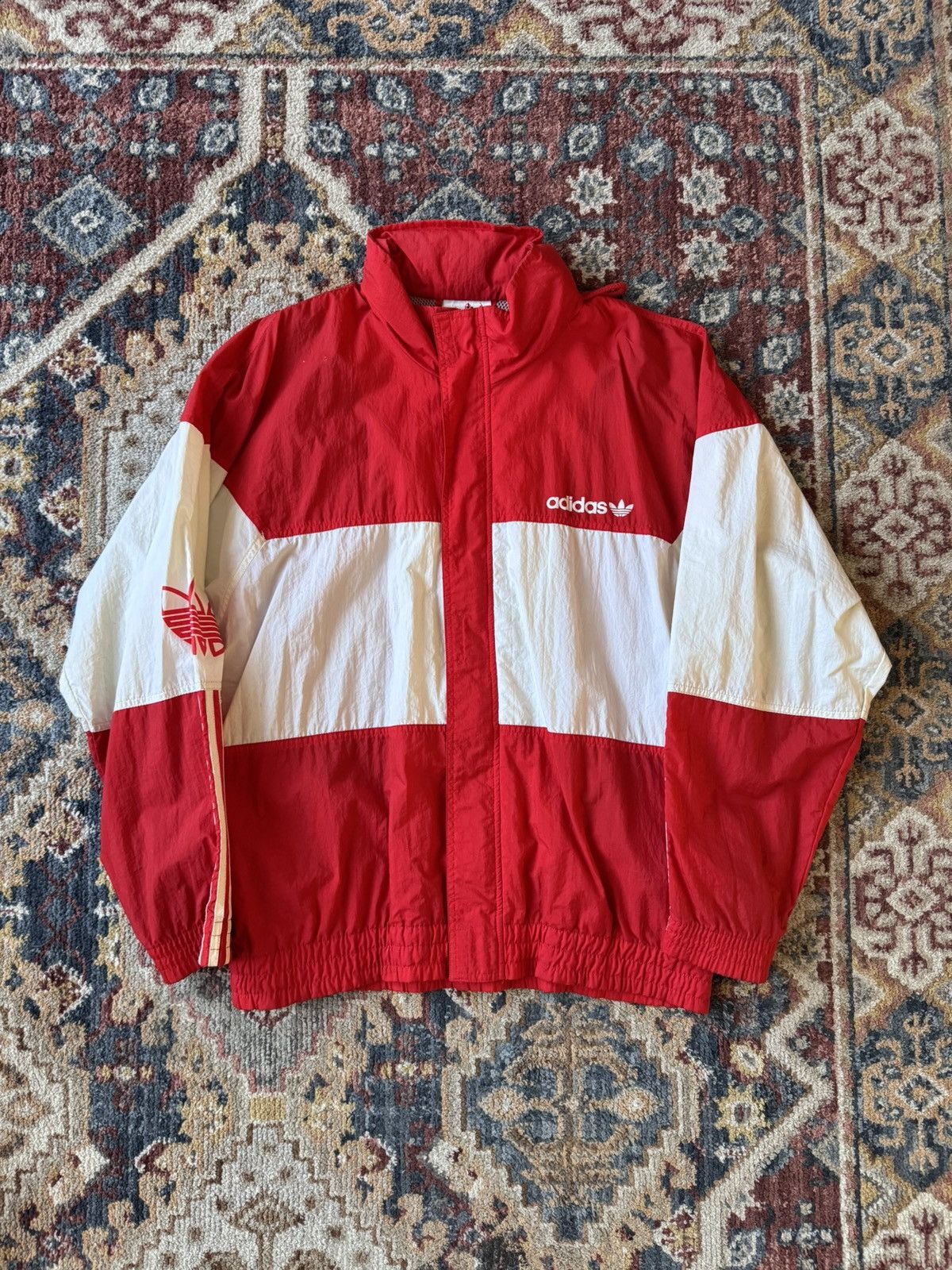 Adidas × Vintage Vintage Adidas Originals Windbreaker Size US M / EU 48-50 / 2 - 1 Thumbnail