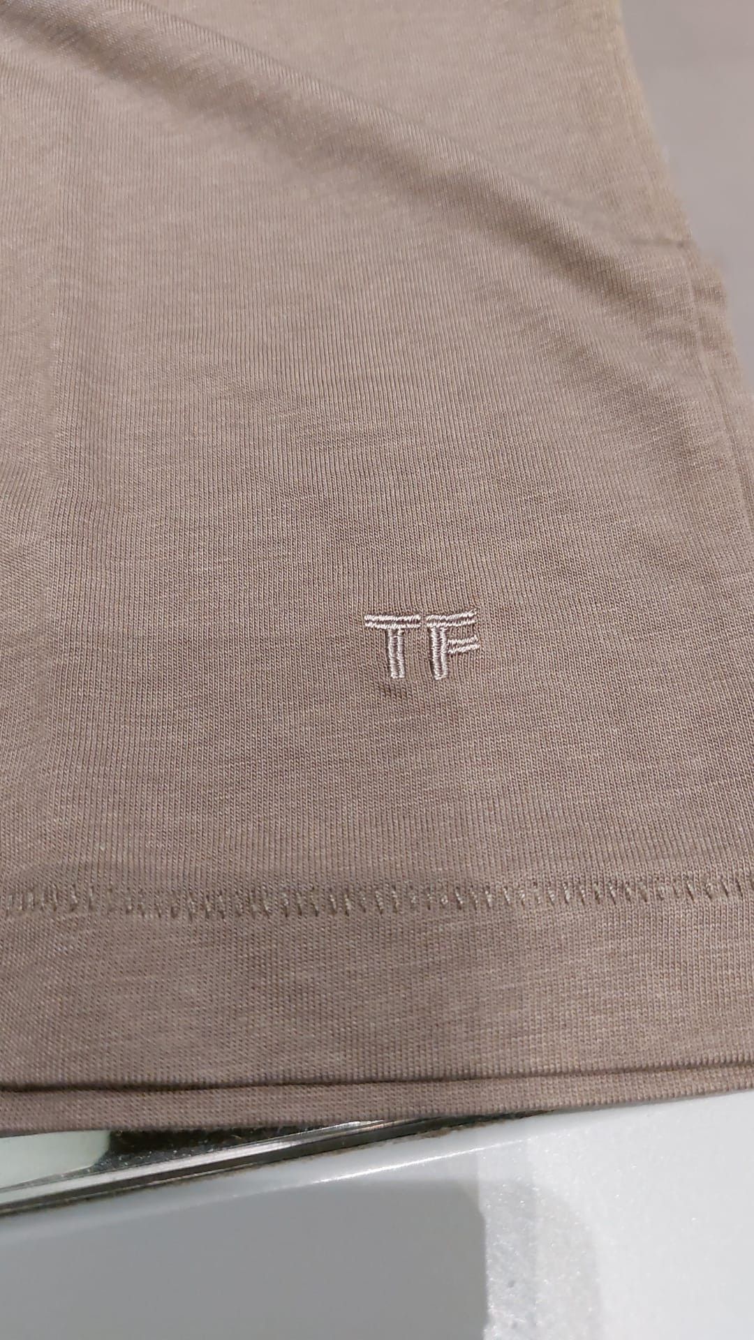 Tom Ford o1loc1c0824 TFJ950 T-Shirt in Brown Size US S / EU 44-46 / 1 - 2 Thumbnail