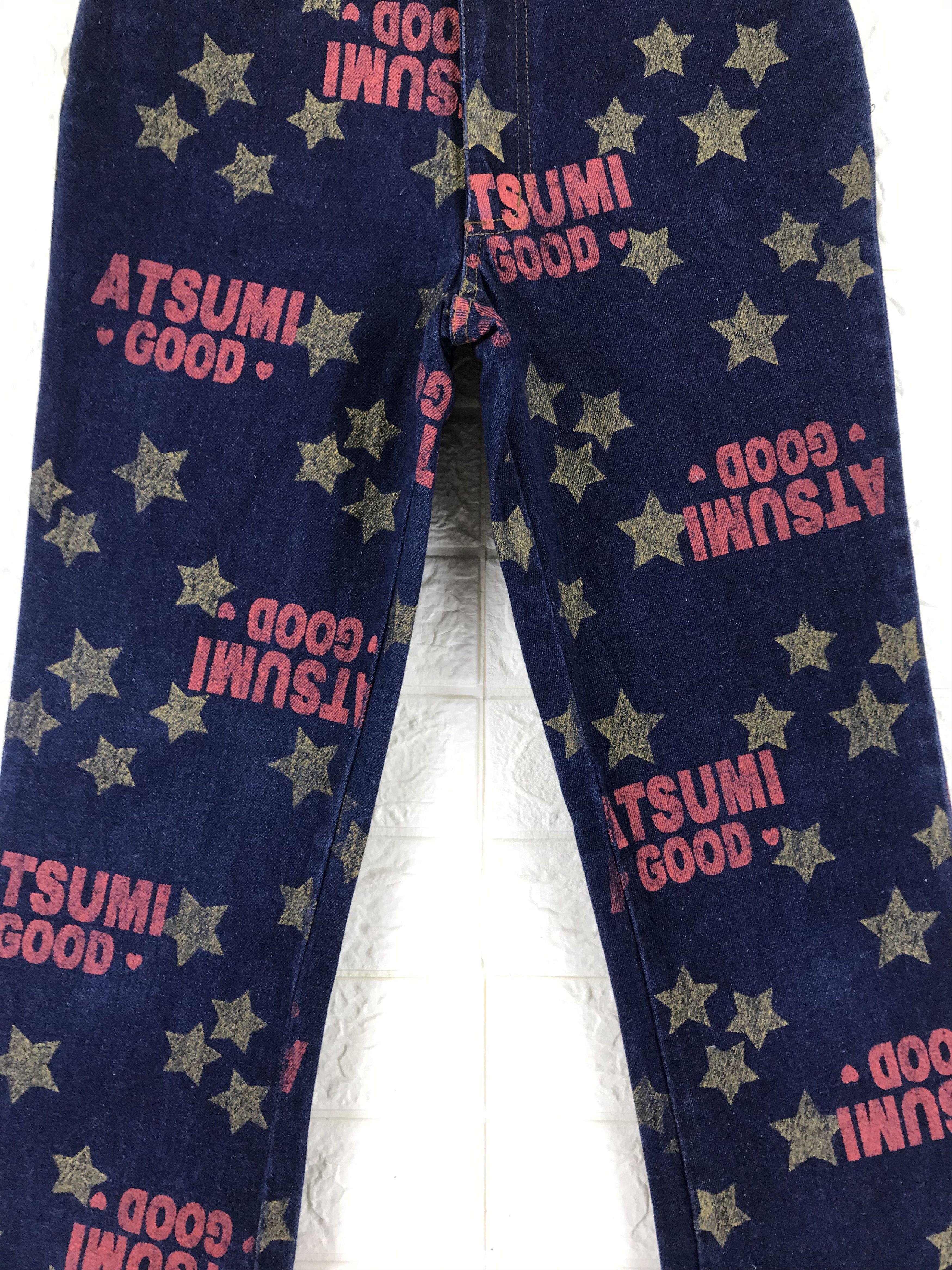 Hysteric Glamour Hysteric Glamour x Atsumi Good Over Printed Jeans Size 26" / US 2 / IT 38 - 3 Thumbnail