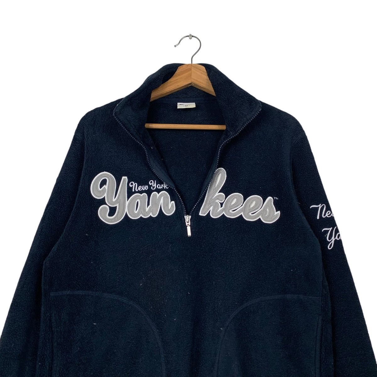 MLB MLB New York Yankees Half Zip Pullover Fleece #2257-C100 Size US M / EU 48-50 / 2 - 10 Thumbnail
