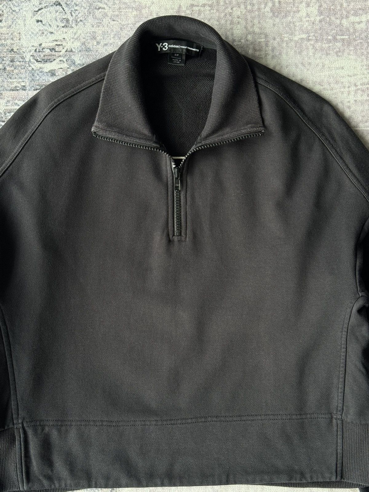 Yohji Yamamoto Y-3 Yohji Yamamoto x Adidas Half Zipper Crewneck Size US S / EU 44-46 / 1 - 3 Thumbnail