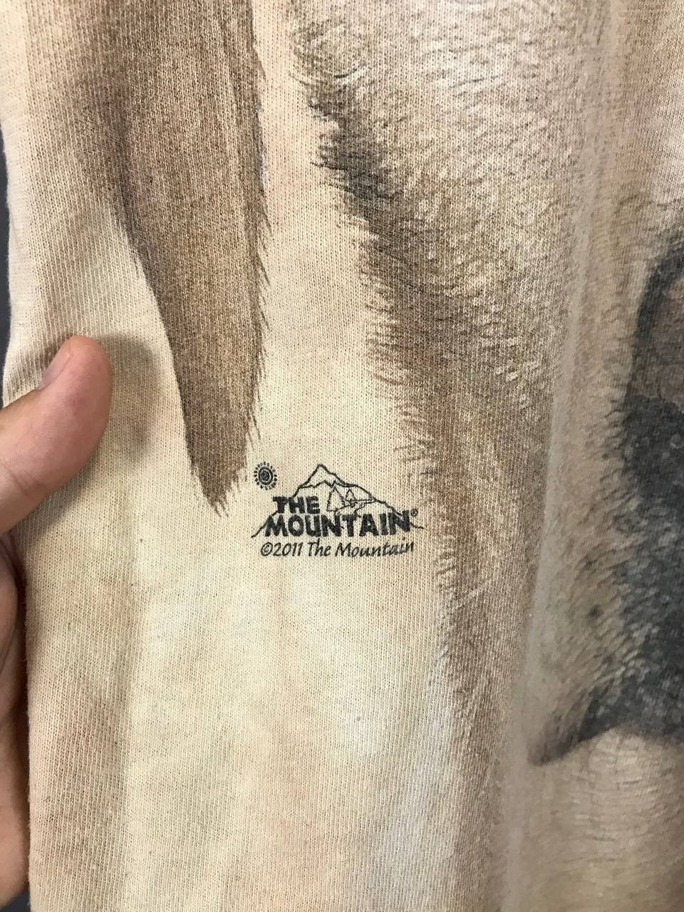 The Mountain Labrador dog animal the mountain made in USA tee Size US M / EU 48-50 / 2 - 4 Thumbnail