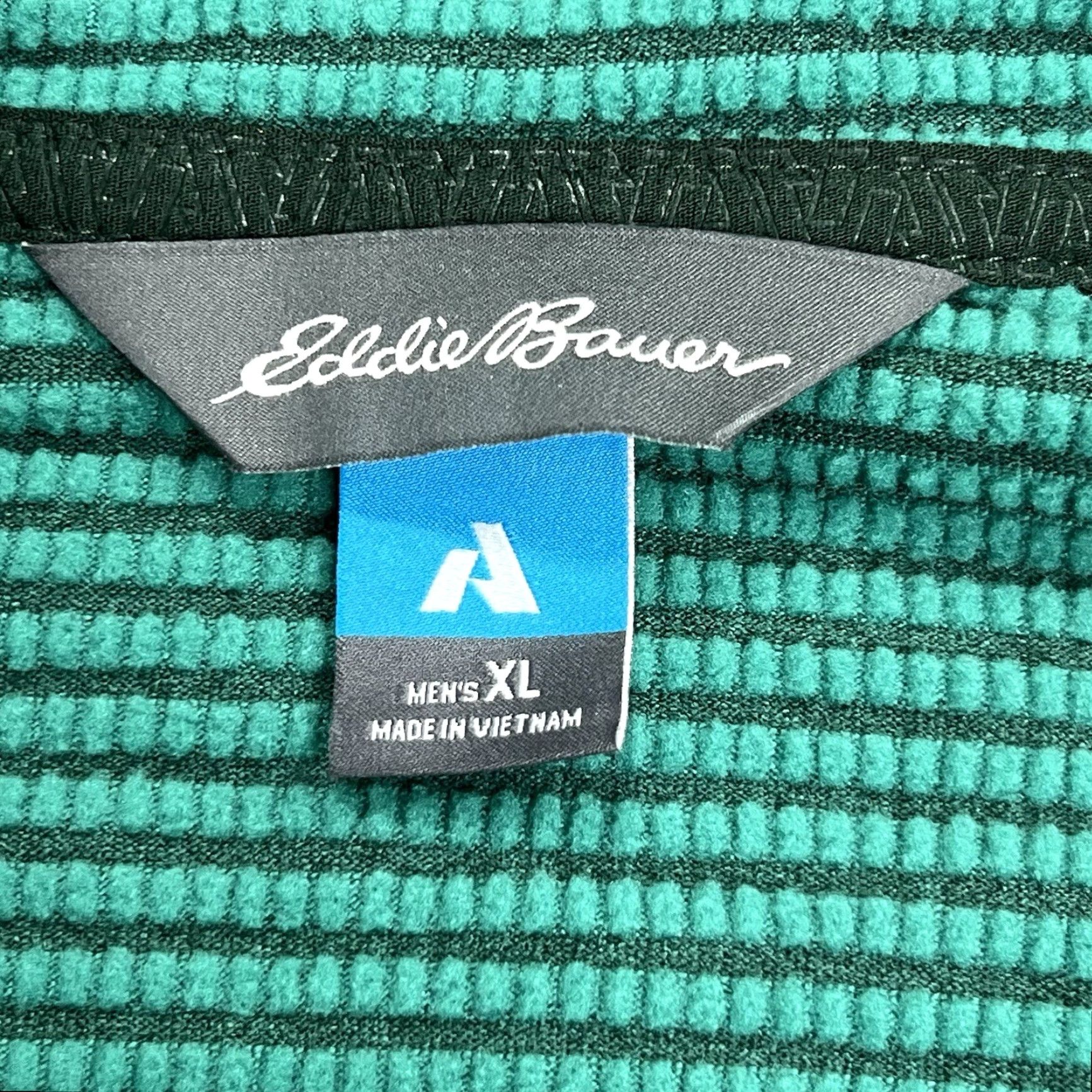 Eddie Bauer Eddie Bauer Pullover Mens XL Green First Ascent Stretch Sweater 1/4 Zip Athletic Lightweight Fleece Lined Size US XL / EU 56 / 4 - 5 Thumbnail