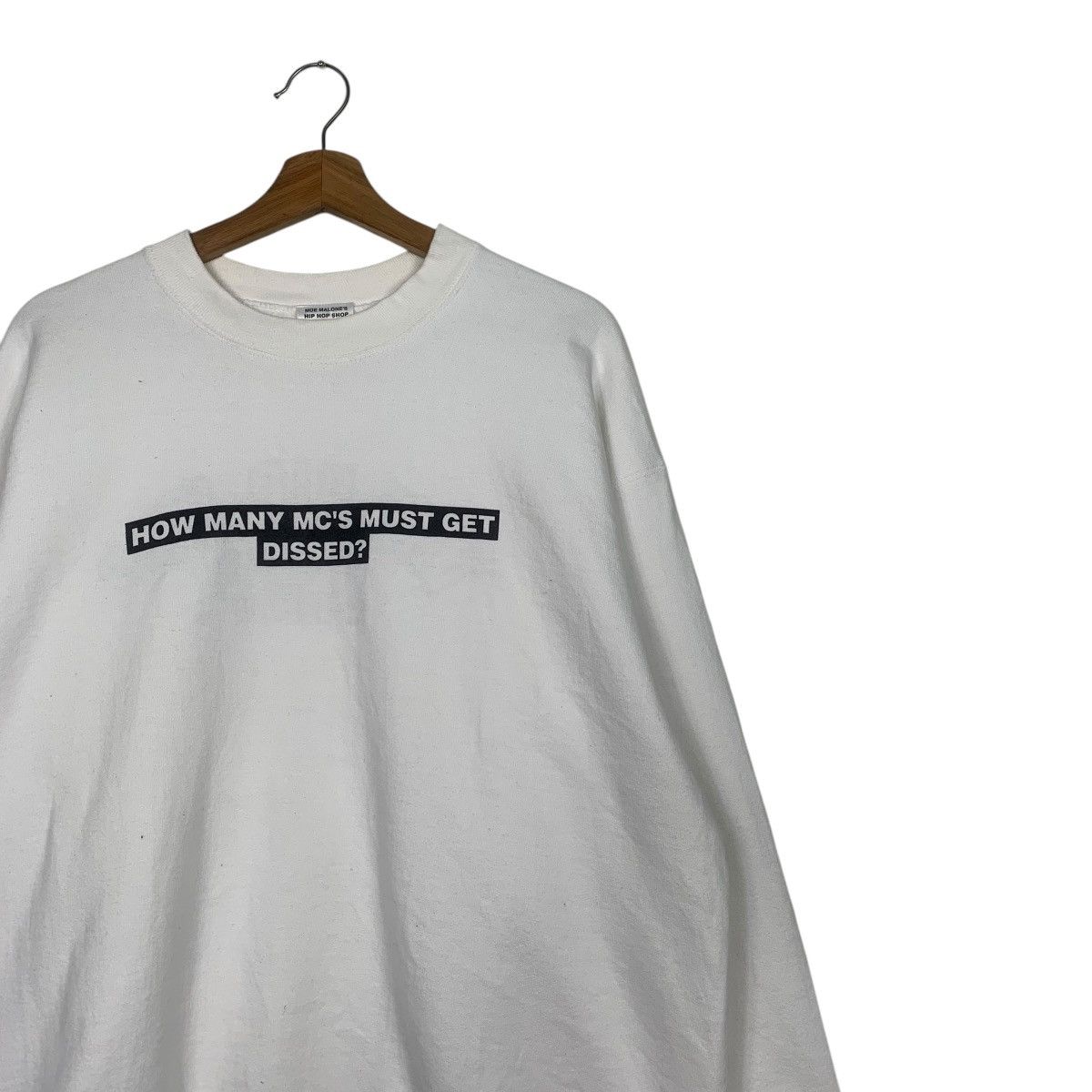 Japanese Brand Moe Malone Hip Hop Crewneck Sweatshirt Size US L / EU 52-54 / 3 - 5 Thumbnail