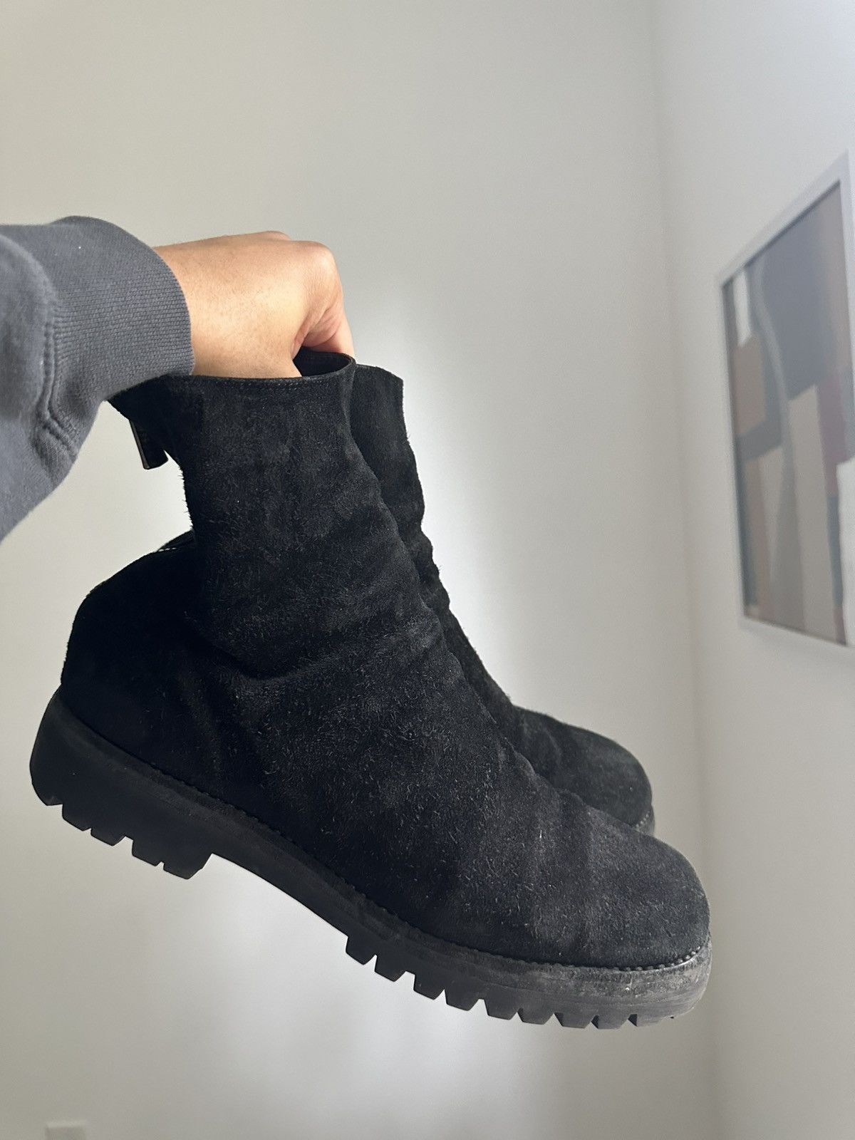 Guidi Guidi 796V Reverse Horse Leather Back Zip Boots | Grailed