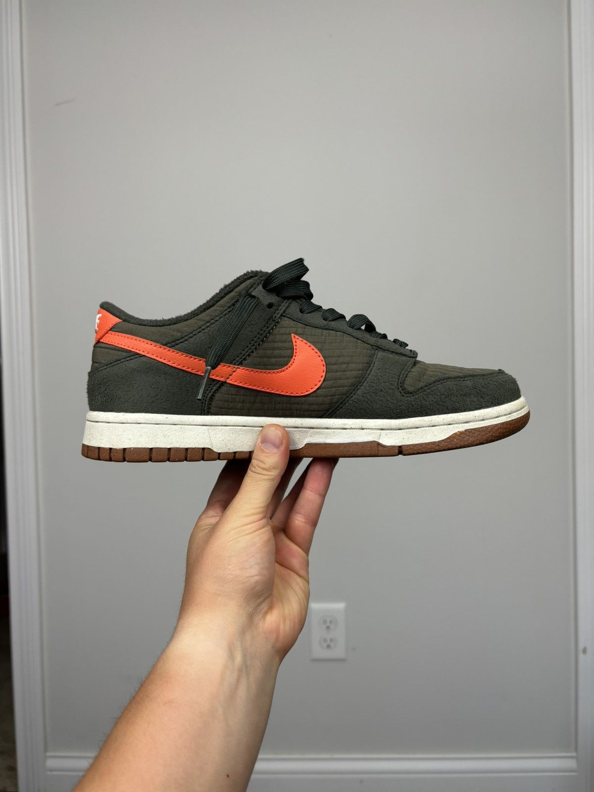 Nike Nike Dunk Low Retro Toasty Sequoia orange green mens 7 Size US 7 / EU 40 - 1 Thumbnail