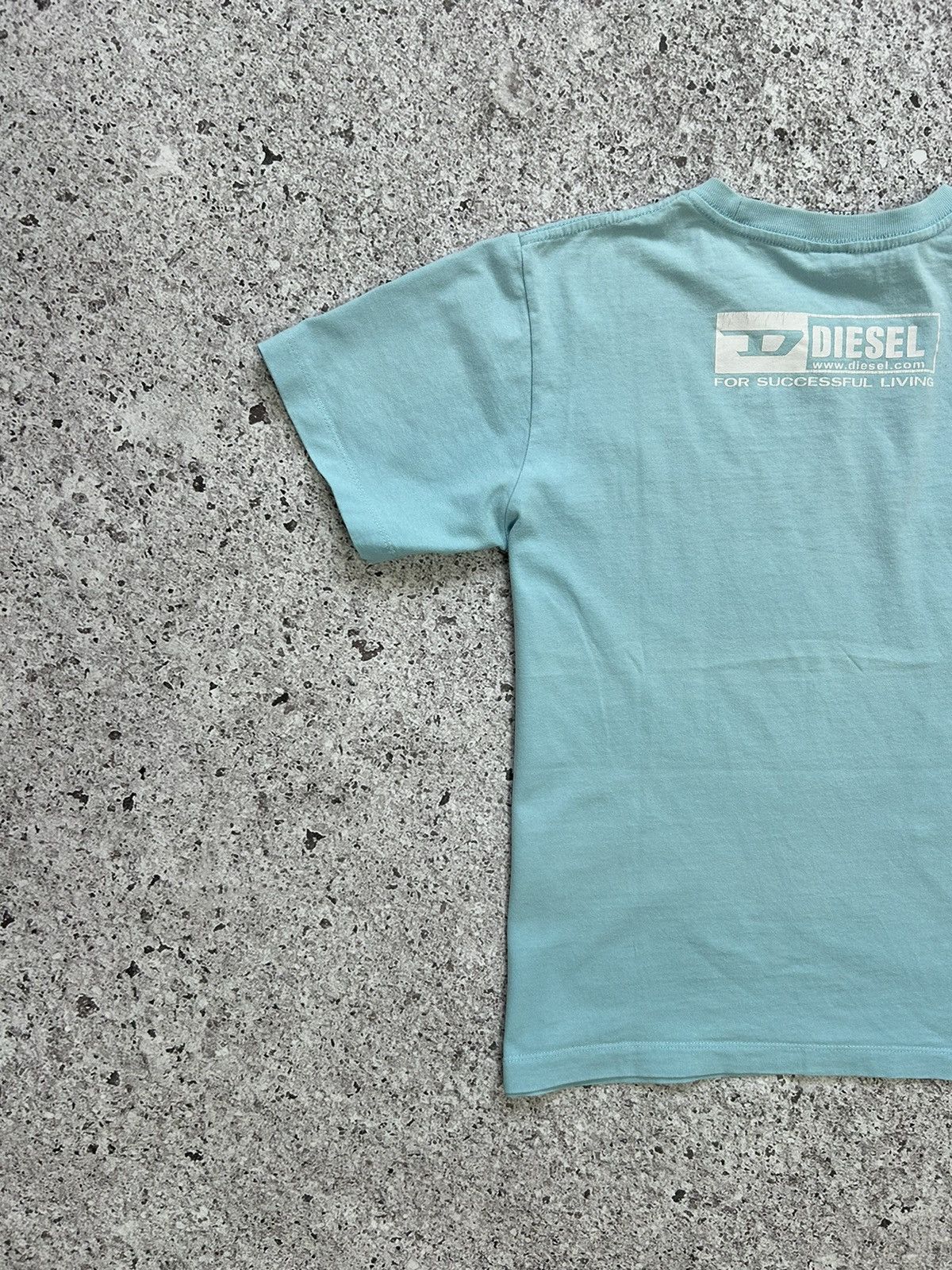Diesel × Japanese Brand Vintage 90s Diesel Big logo t-shirt retro rare Y2K Size US XS / EU 42 / 0 - 7 Thumbnail