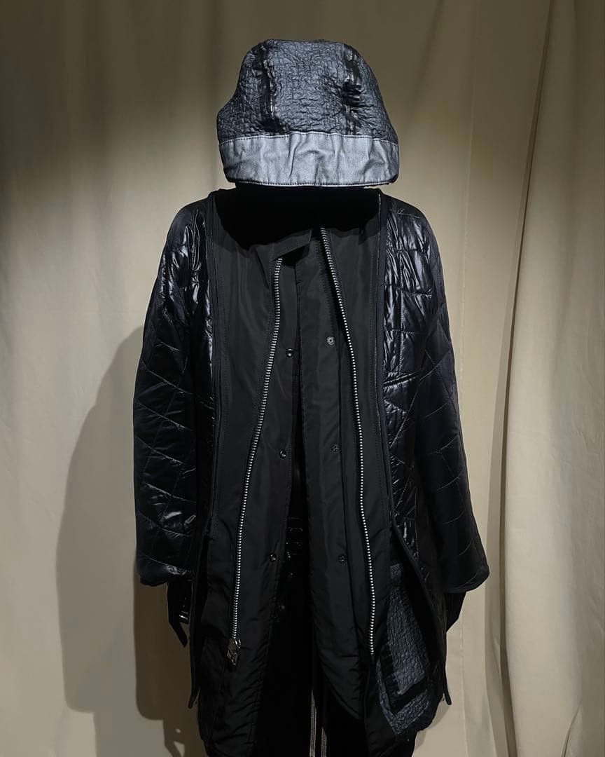 Junya Watanabe F/W2005 JUNYA WATANABE - Fancy Tweed Hooded Short Coat Size US S / EU 44-46 / 1 - 11 Thumbnail