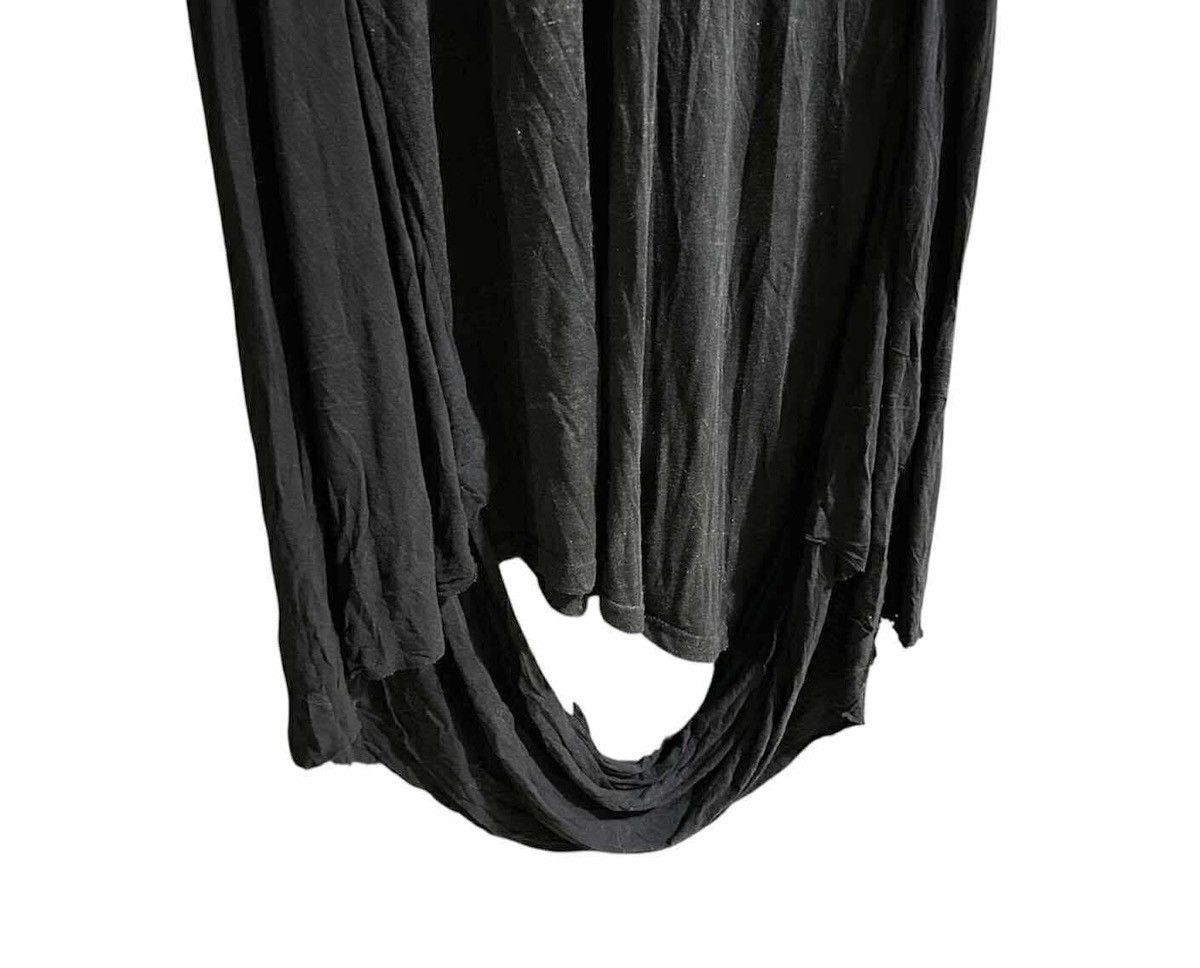 If Six Was Nine 🔥Rare Y2K X’Frm Asymmetric Raw Edge Draped Layered Shirt Size US M / EU 48-50 / 2 - 2 Thumbnail