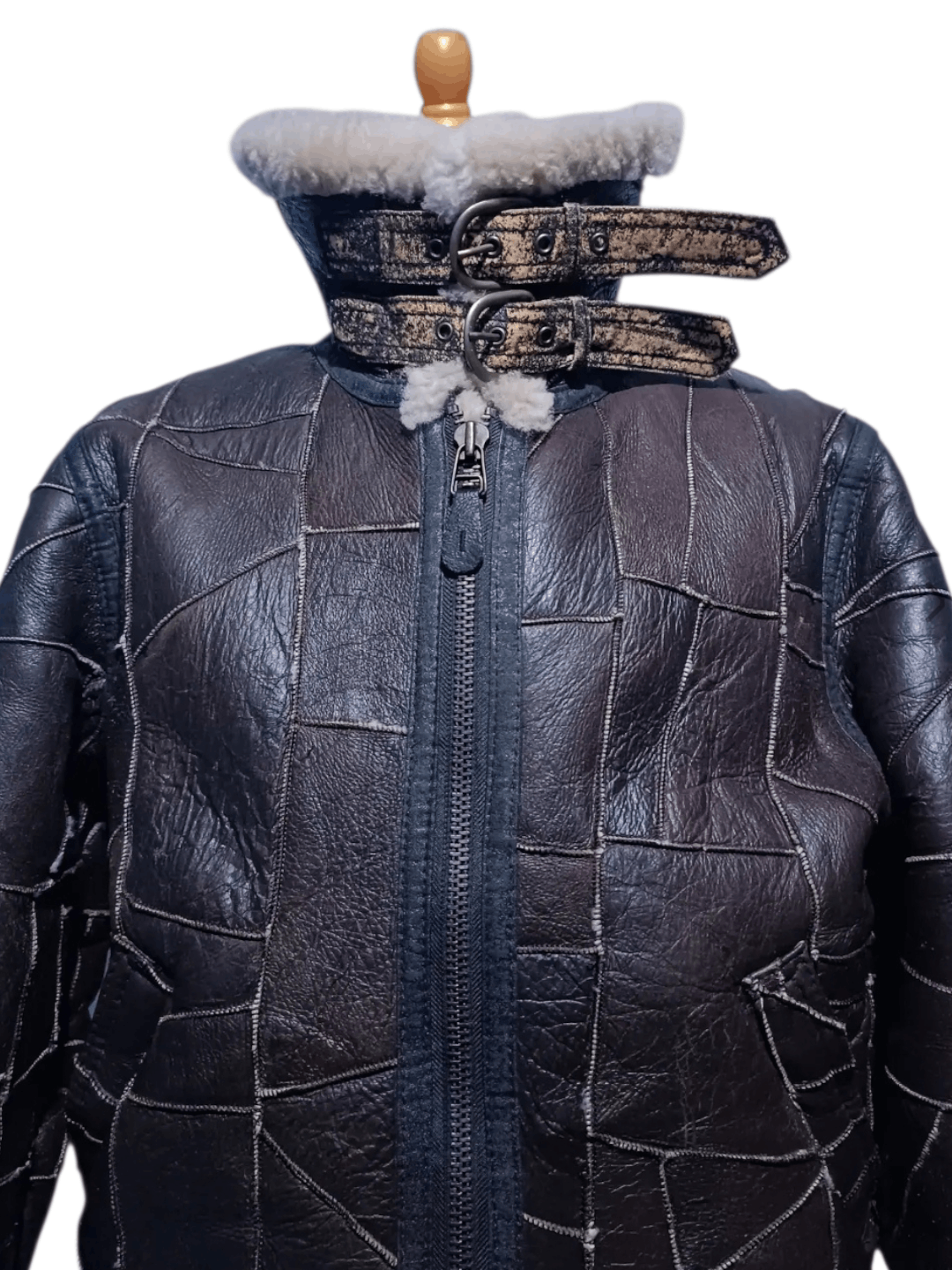 Vintage Vintage B 3 Flight Jacket Patchwork Leather Size US M / EU 48-50 / 2 - 4 Thumbnail