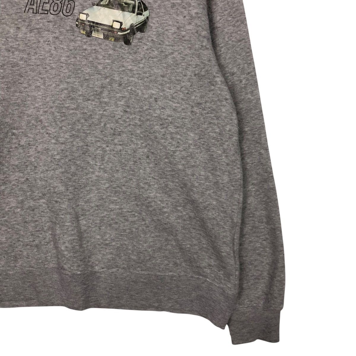 Japanese Brand 📌Vintage Sweatshirt Initial D AE86 JDM Big Logo Rare Size US L / EU 52-54 / 3 - 6 Thumbnail