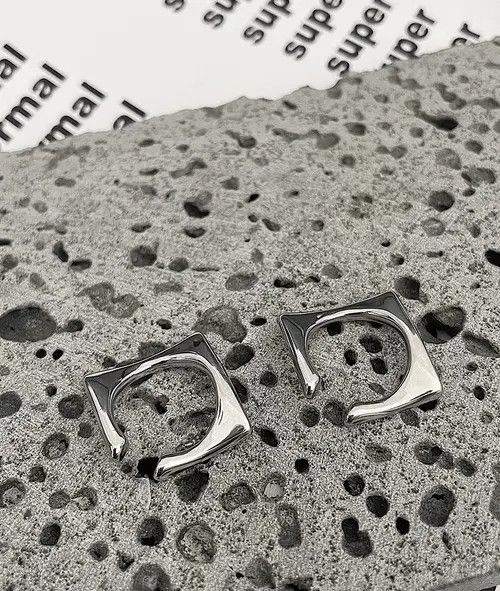 Designer × Vintage Retro punk earrings Size ONE SIZE - 4 Thumbnail