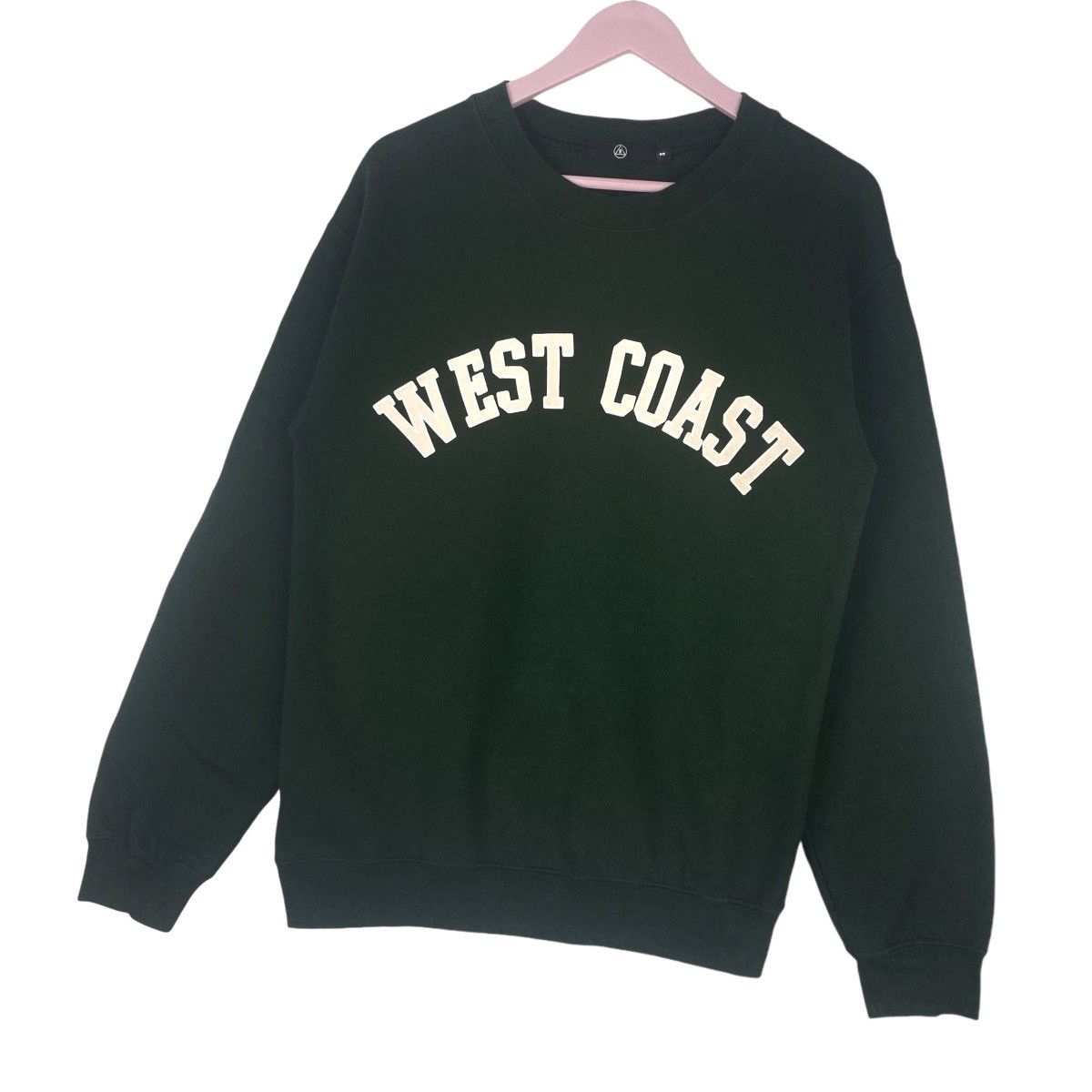 Designer × Vintage West Coast Big Logo Spellout Sweatshirt Pullover Jumper Size US S / EU 44-46 / 1 - 3 Thumbnail