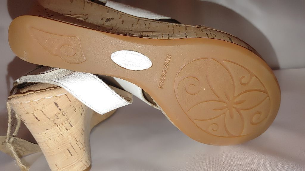 Born Born Jenni Leather Cork Platform Sandals Size 9M NWT Size US 9 / IT 39 - 10 Thumbnail
