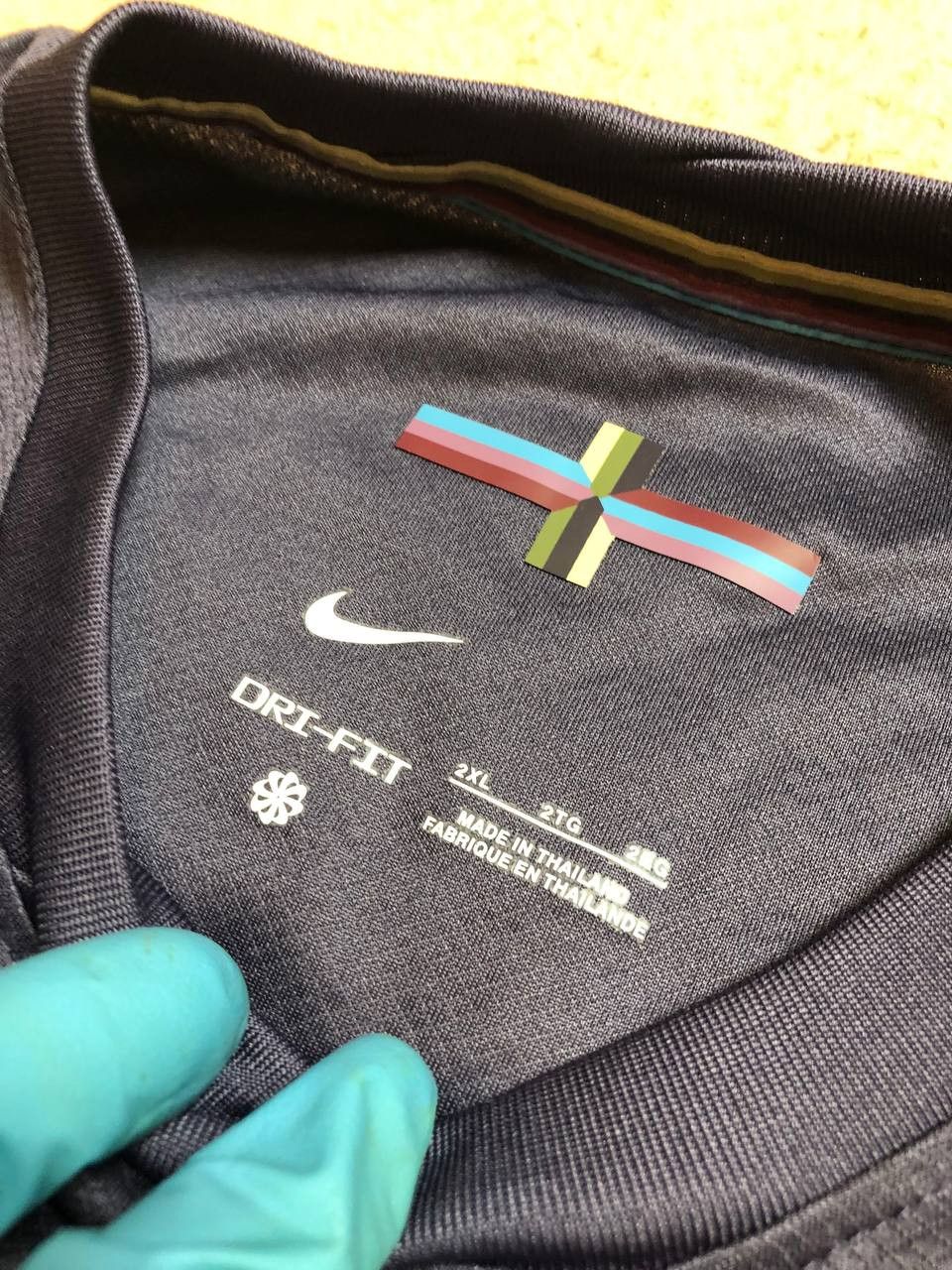 Nike Nike England National Team Away Jersey Size US XXL / EU 58 / 5 - 2 Thumbnail
