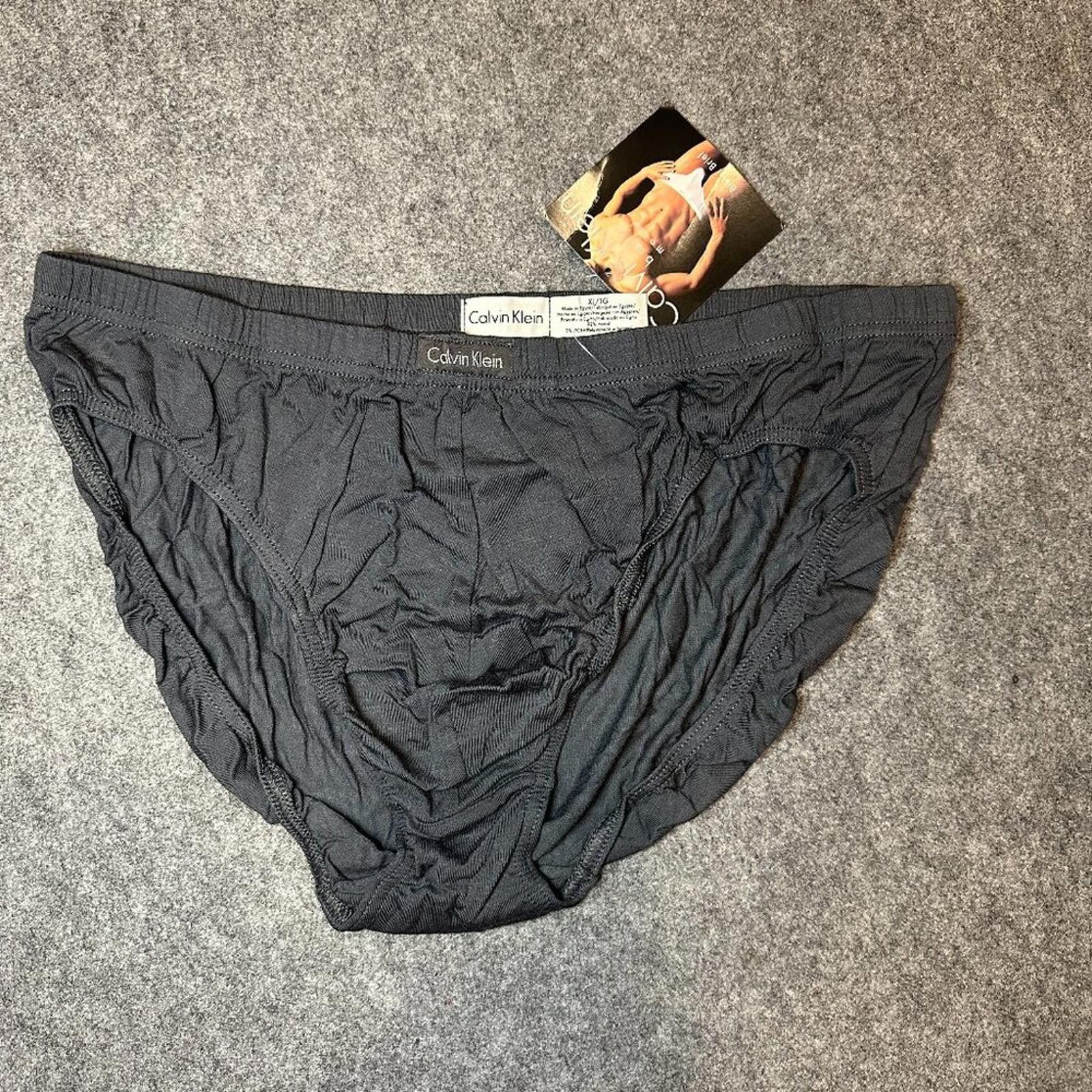 Vintage Calvin Klein Men’s Body Brief – Black Size XL (New