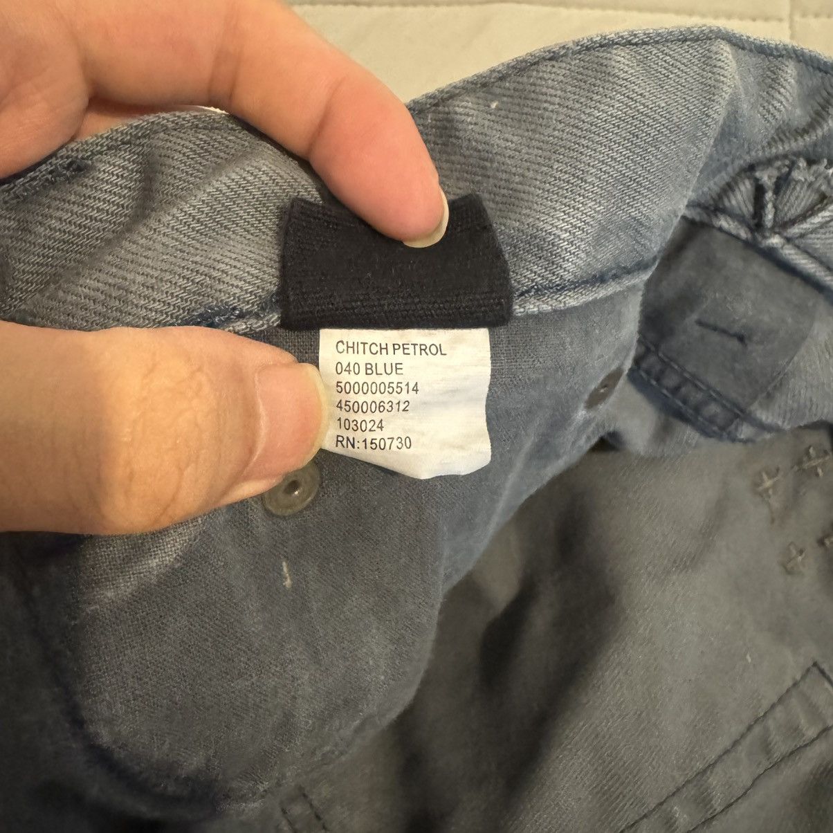 Ksubi Ksubi Blue Dyed Chitch Jeans Size US 30 / EU 46 - 7 Thumbnail