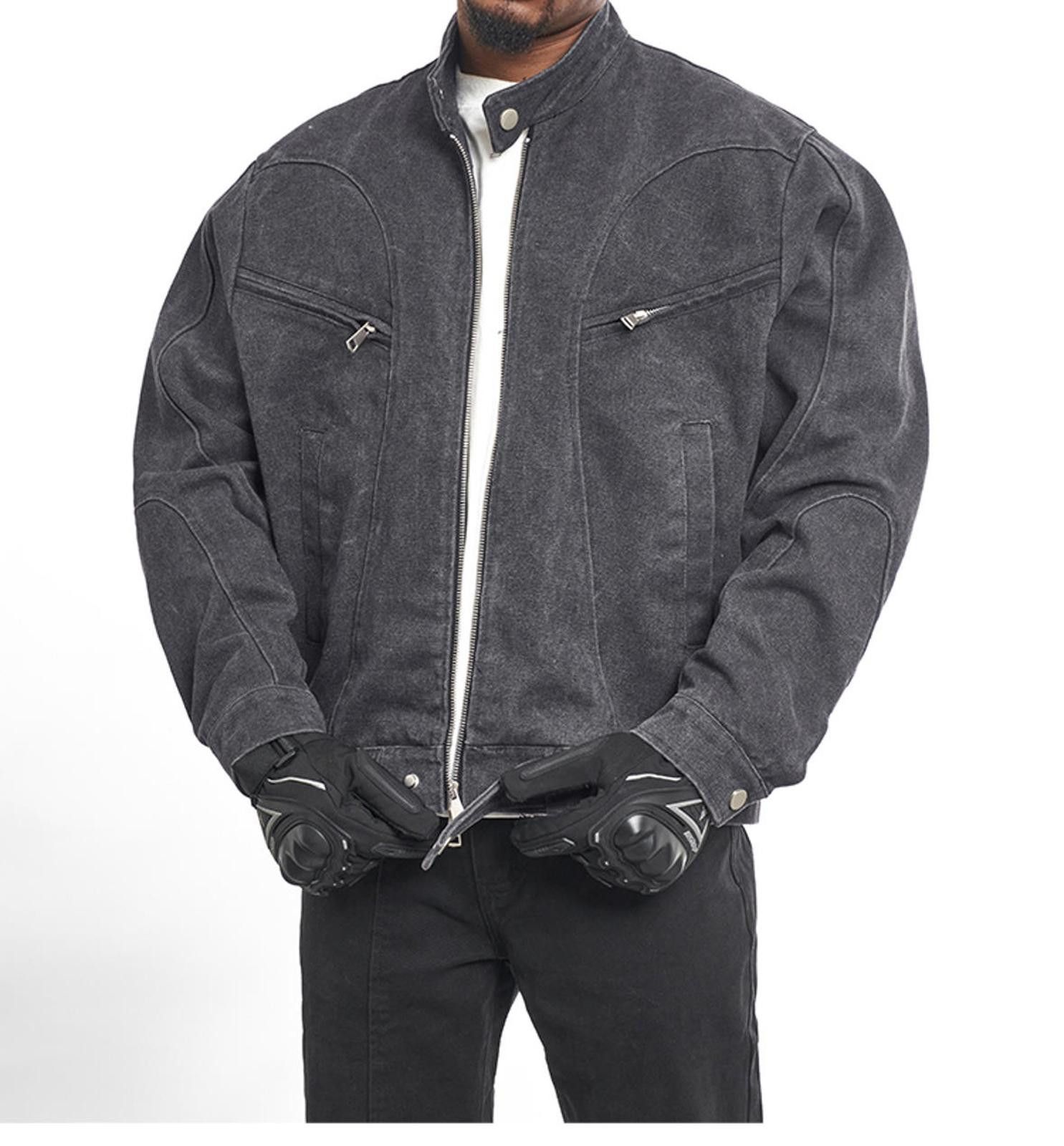 Other Ribbed Denim Jacket, Carpenter Jacket Size US M / EU 48-50 / 2 - 1 Thumbnail