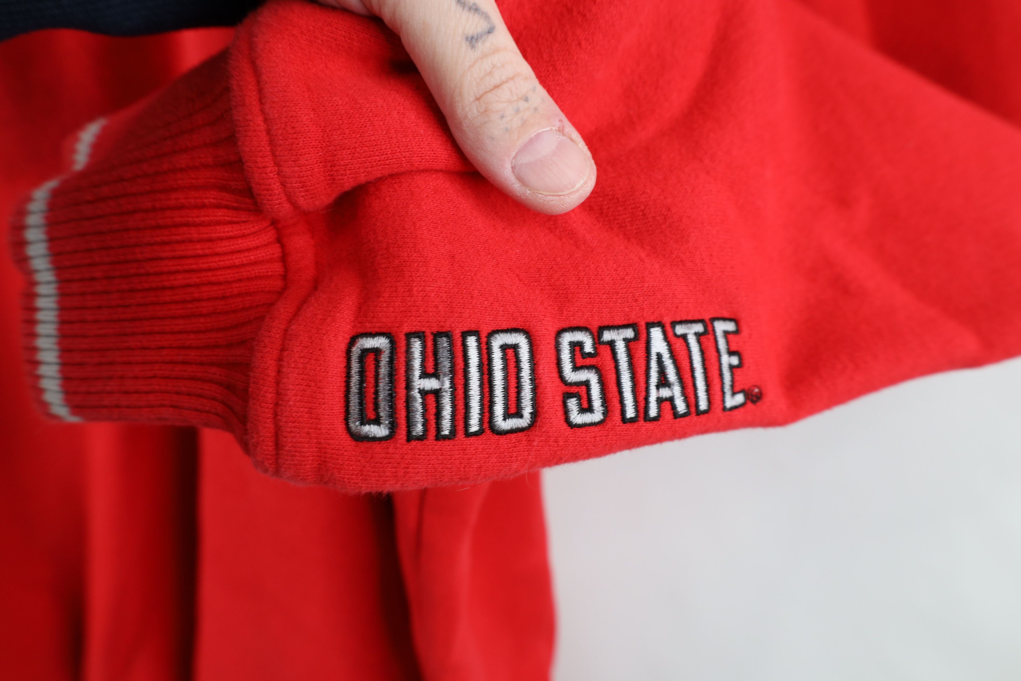 Nike Vintage Y2K Nike Swoosh Ohio State University Sweatshirt Size US XL / EU 56 / 4 - 5 Thumbnail