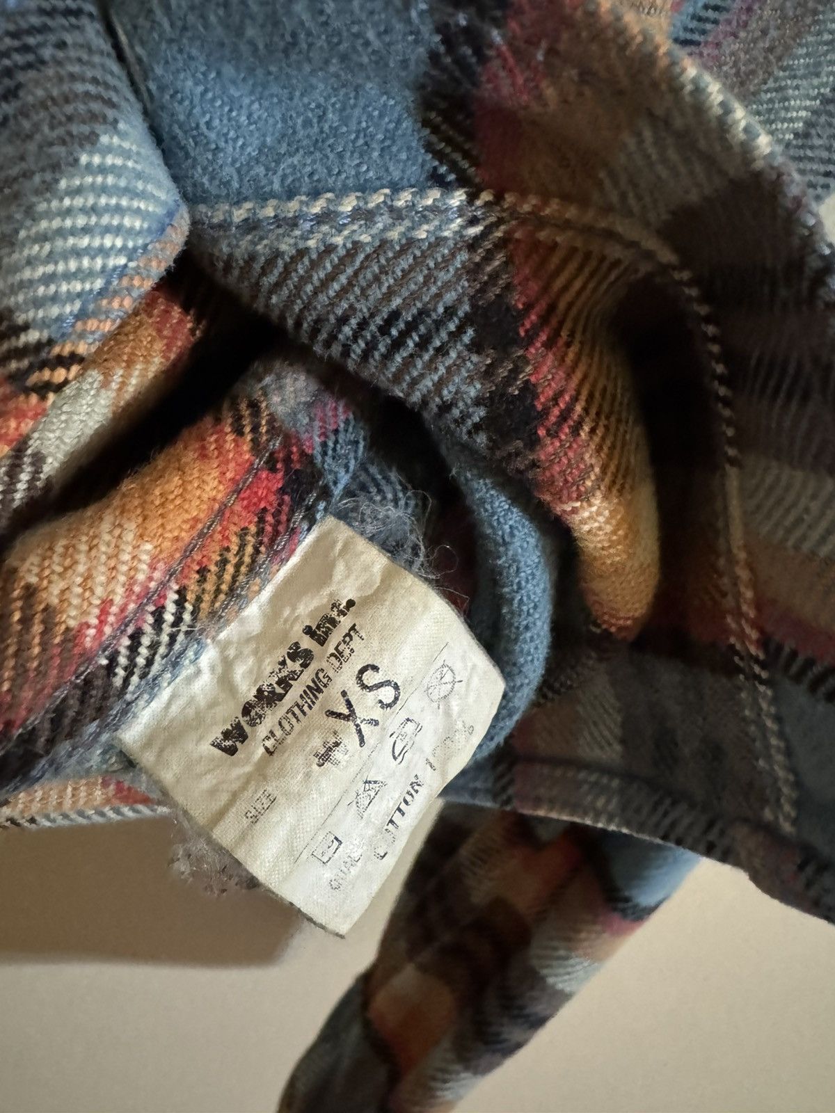 Iron Heart Iron Heart Ultra Heavyweight Flannel Shirt Plaid Blue XS Size US XS / EU 42 / 0 - 4 Thumbnail