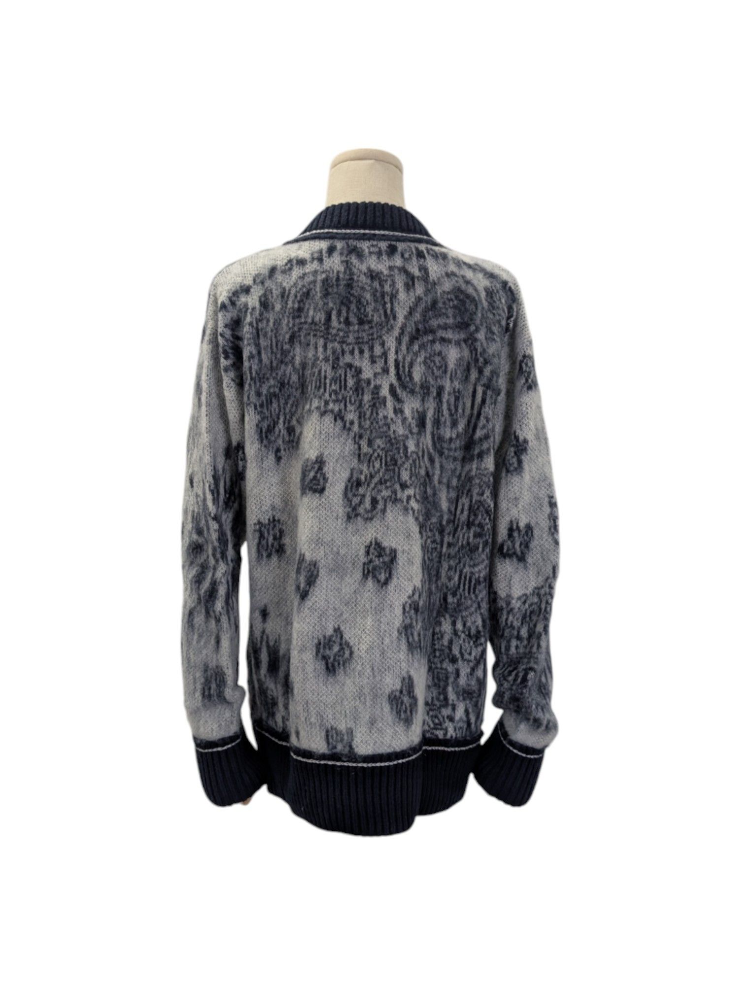 Sacai Bandana Jacquard Knit Pullover Size US S / EU 44-46 / 1 - 2 Thumbnail