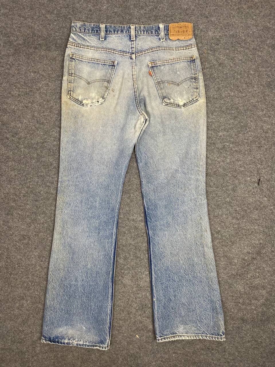 Vintage Levi's Orange Tab Distressed popular Denim