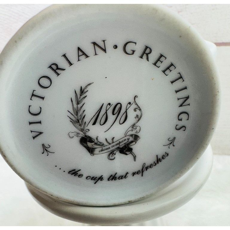 Other Victorian Greeting Mug 1898 The Cup That Refreshes Baby Just Size ONE SIZE - 8 Thumbnail