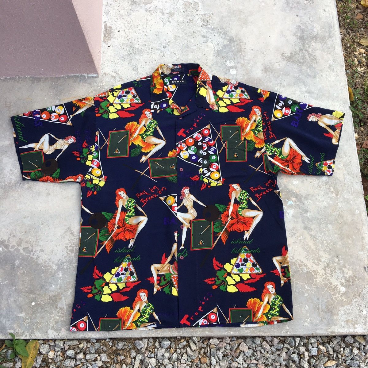 Koman KOMAN Sport Billiard Ball Shirt Size US XL / EU 56 / 4 - 1 Thumbnail