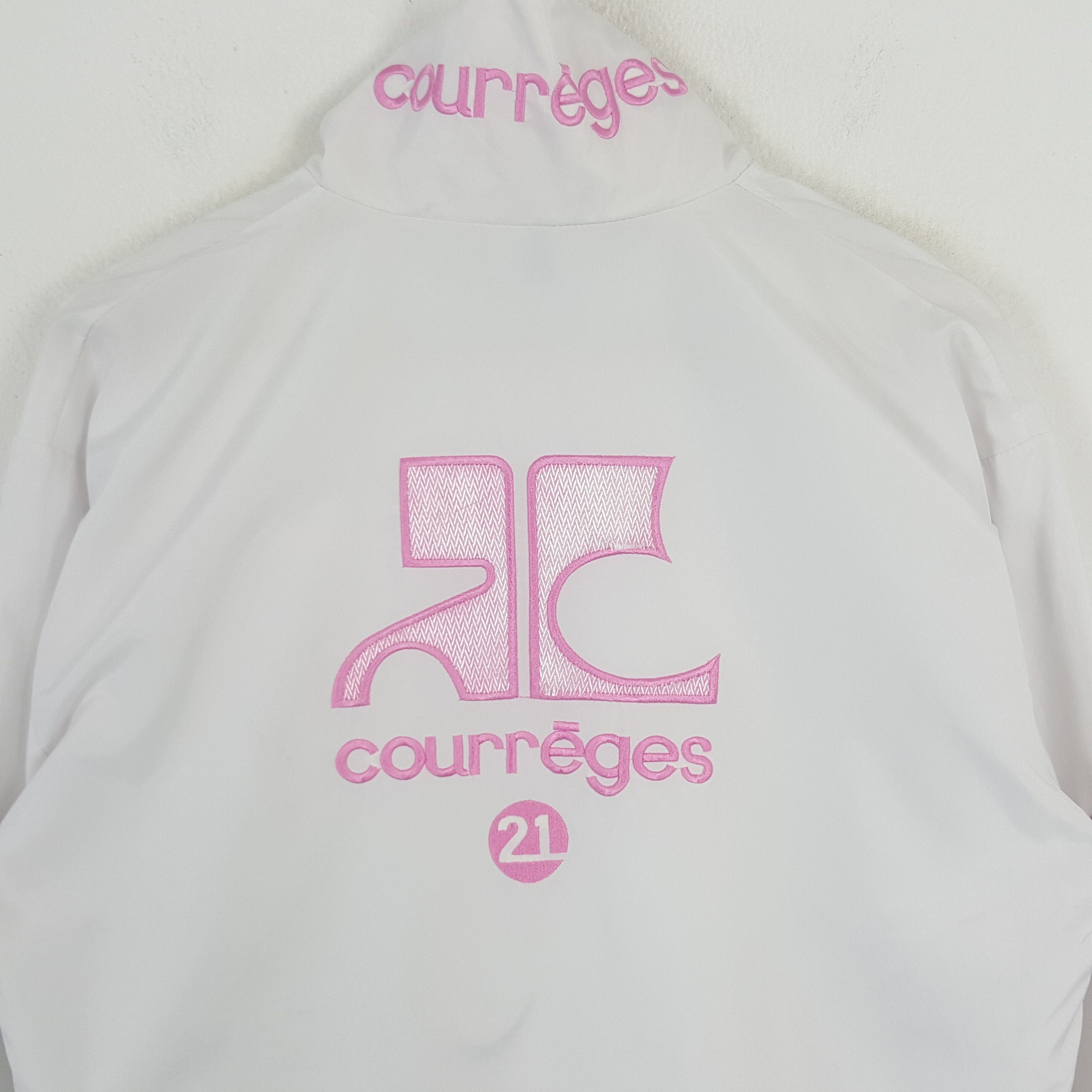 Courreges Vintage Courreges Italian Embroidery Spellout Jacket C291N7 Size US L / EU 52-54 / 3 - 2 Thumbnail