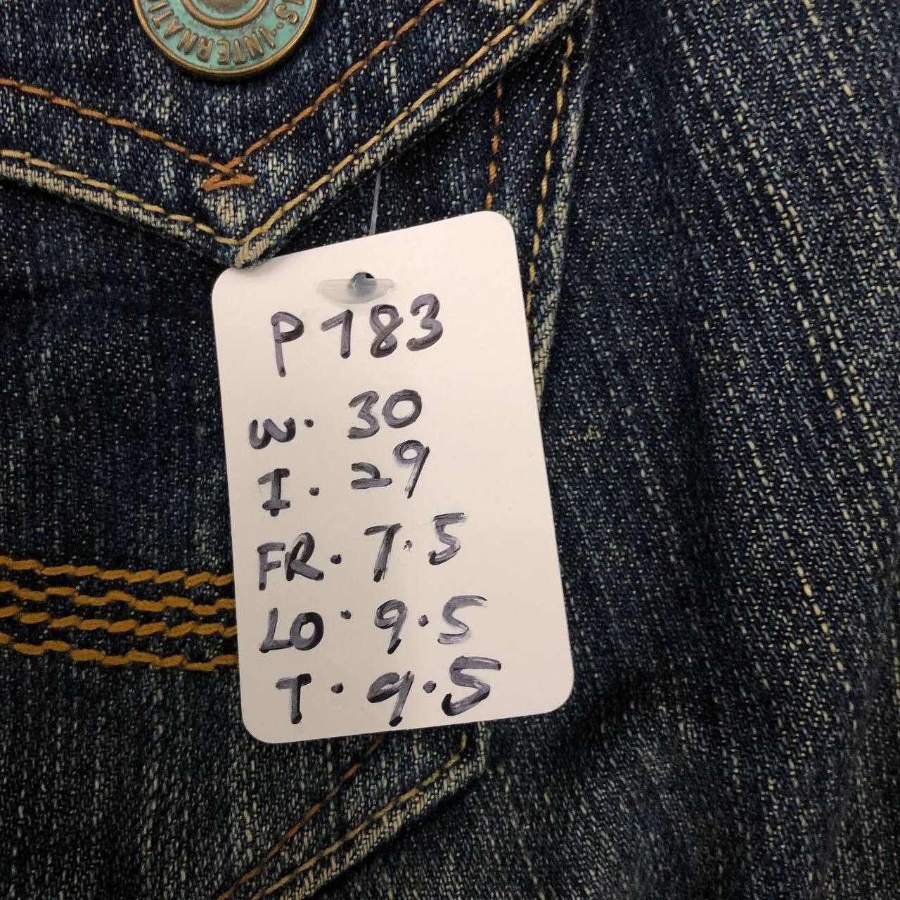 Japanese Brand P783 JAPAN GEORGIA FLARED JEANS Size US 30 / EU 46 - 8 Thumbnail