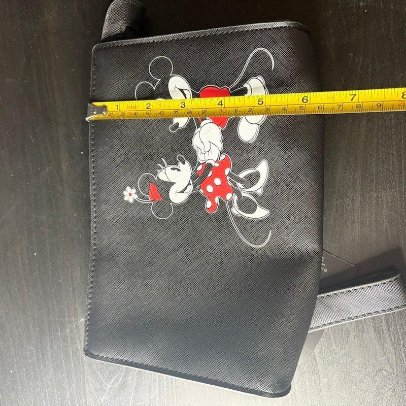 Disney Mickey and Minnie Black Wristlet Clutch Disney Bioworld NWT Size ONE SIZE - 8 Thumbnail