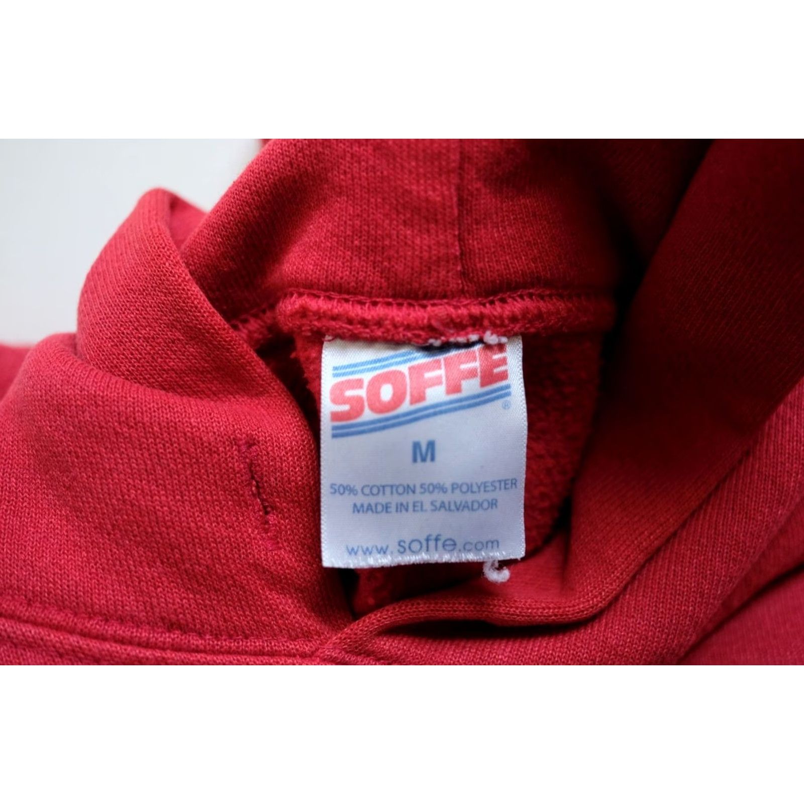 Soffe VINTAGE Soffe Hoodie Mens 90s USMC Logo Graphic Print Fleece Red SZ M Size US M / EU 48-50 / 2 - 6 Thumbnail