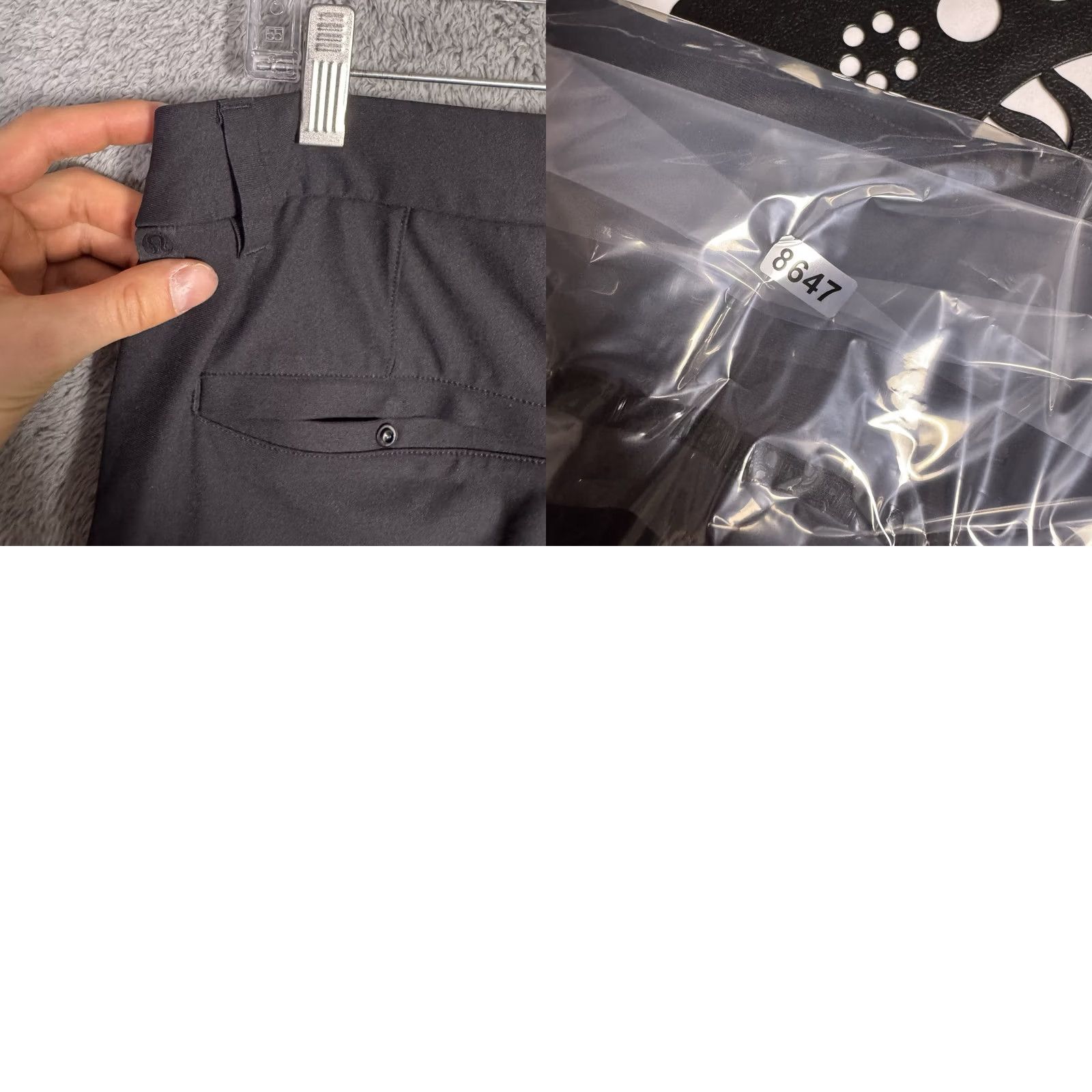 Lululemon Lululemon ABC Pant Mens Slim 32x27 Warpstreme Tech Chino 5-Pocket Logo Black All Seasons Modern Fit Mens Size US 31 - 9 Thumbnail