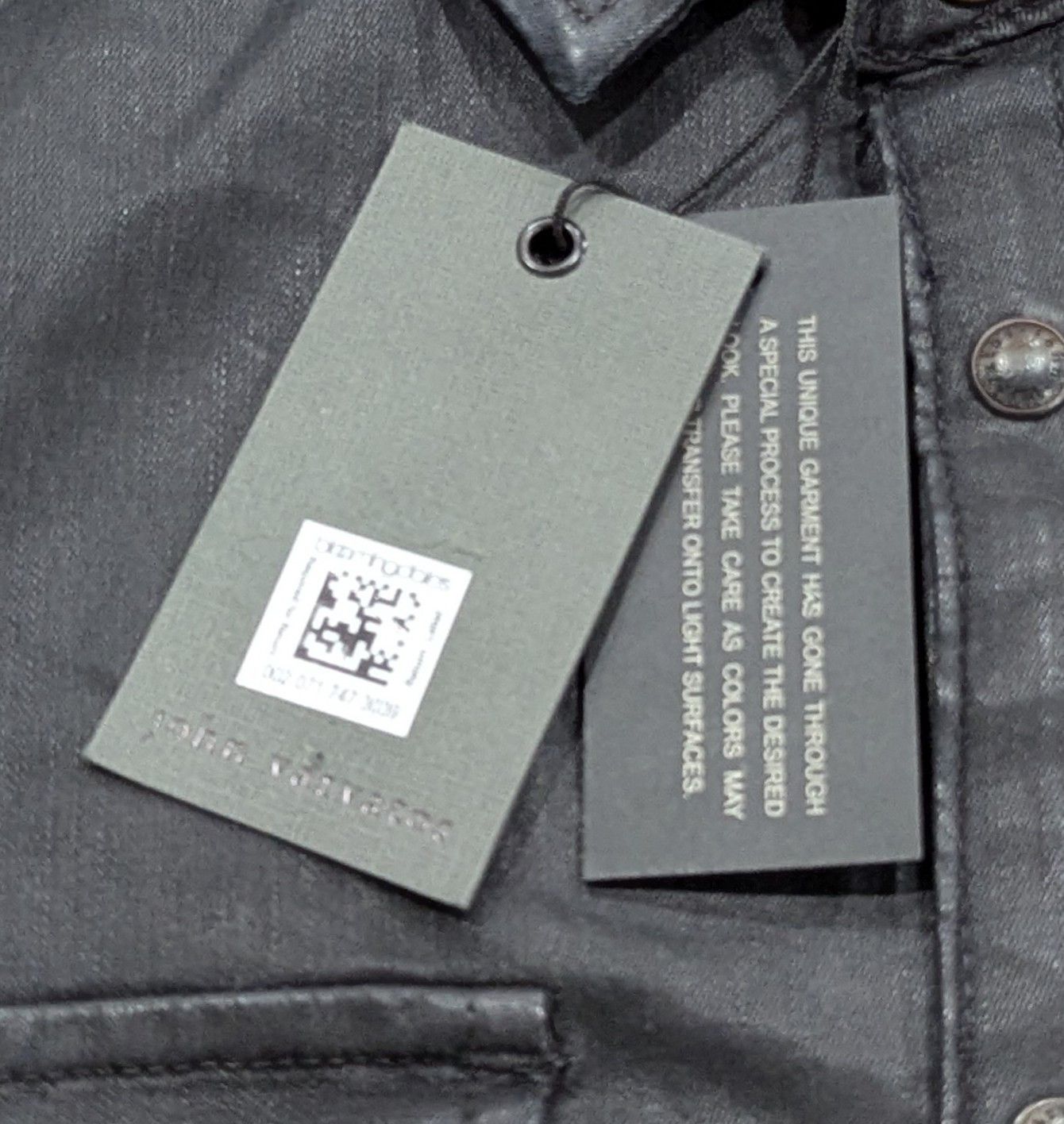 John Varvatos John Varvatos "Bernard" Leather Shirt Jacket Black 50 US 40 Size US M / EU 48-50 / 2 - 6 Thumbnail