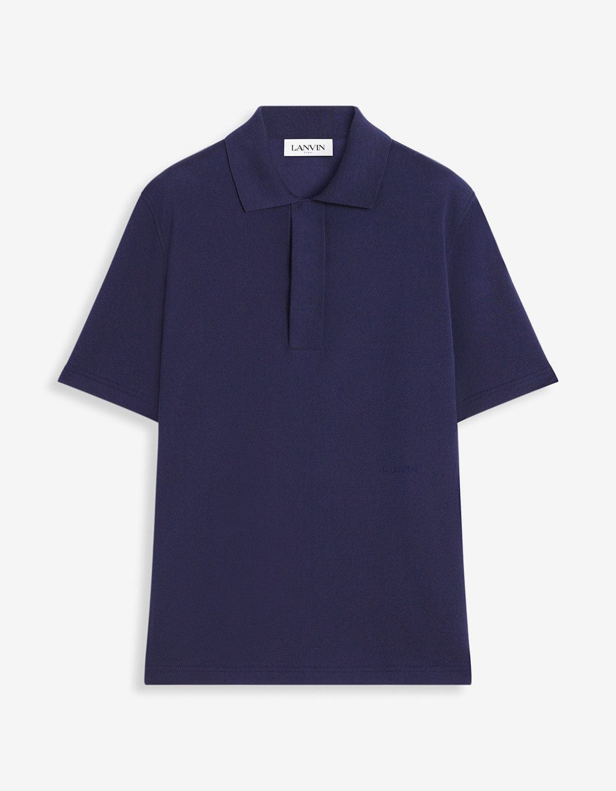 image of Lanvin Blue Classic Polo T-Shirt, Men's (Size XL)