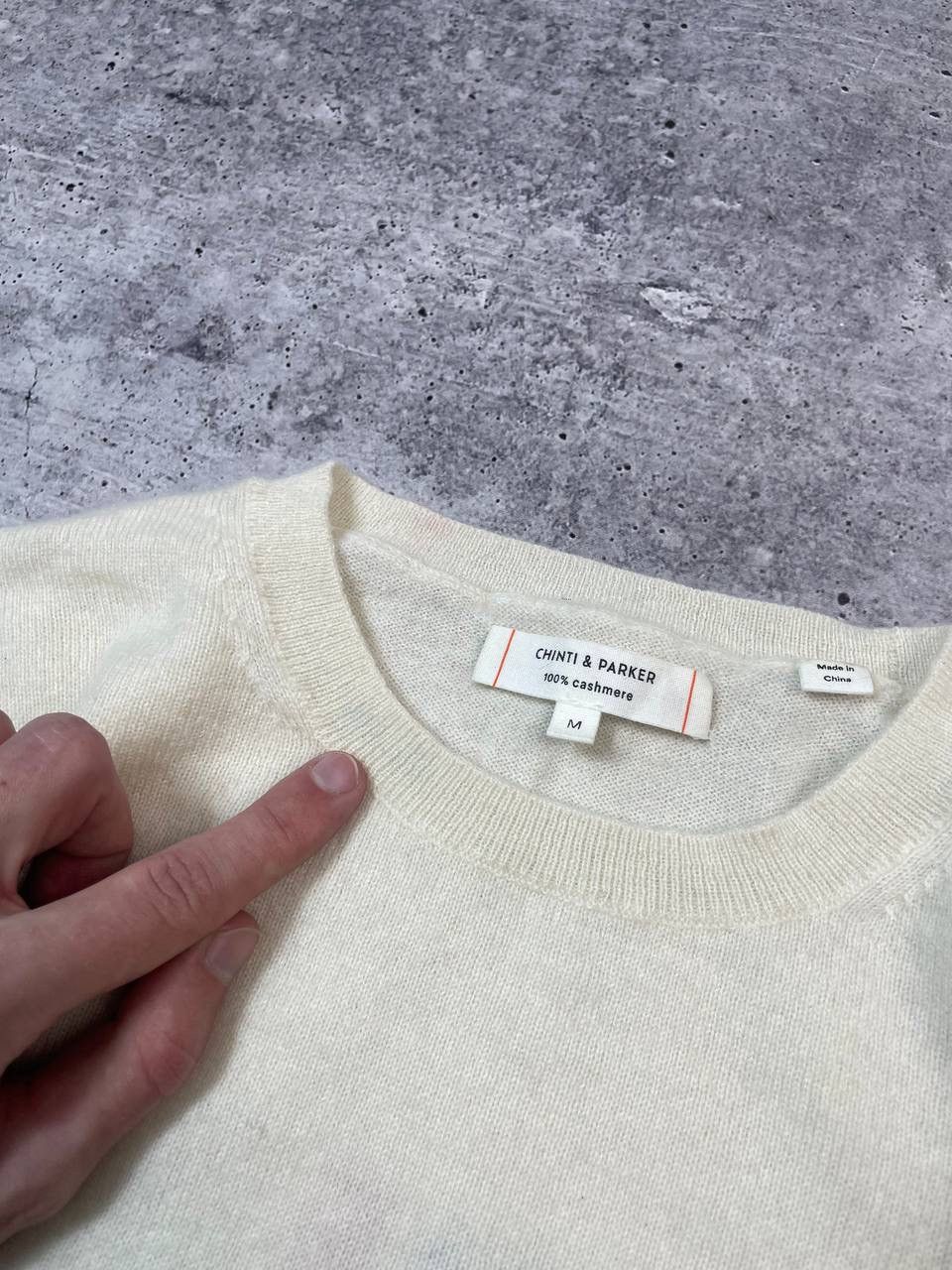CHINTI & PARKER Chinti And Parker Cashmere Sweater He Loves Me Logo Y2K Size M / US 6-8 / IT 42-44 - 4 Thumbnail