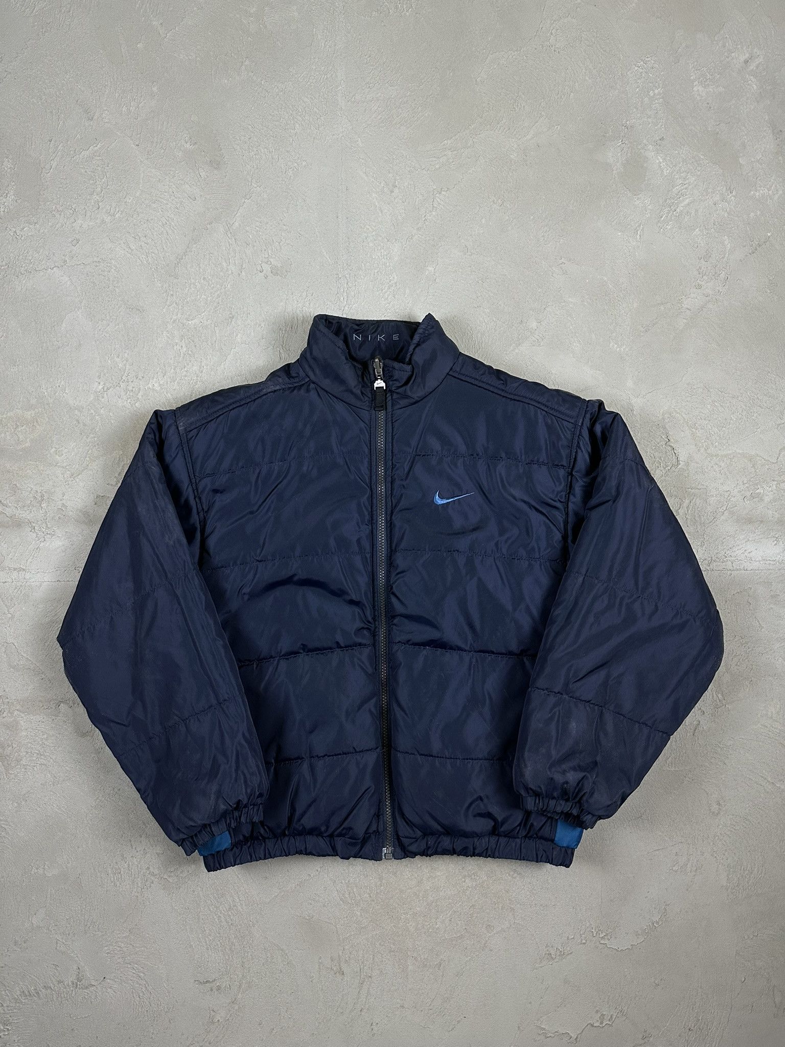 Nike 90s Vintage Nike Reversible Boxy Puffer Jacket Size US S / EU 44-46 / 1 - 2 Thumbnail
