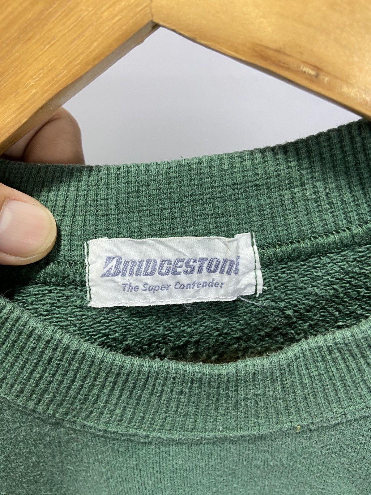 Vintage Vintage 90s Bridgestone sweatshirt Size US S / EU 44-46 / 1 - 4 Thumbnail