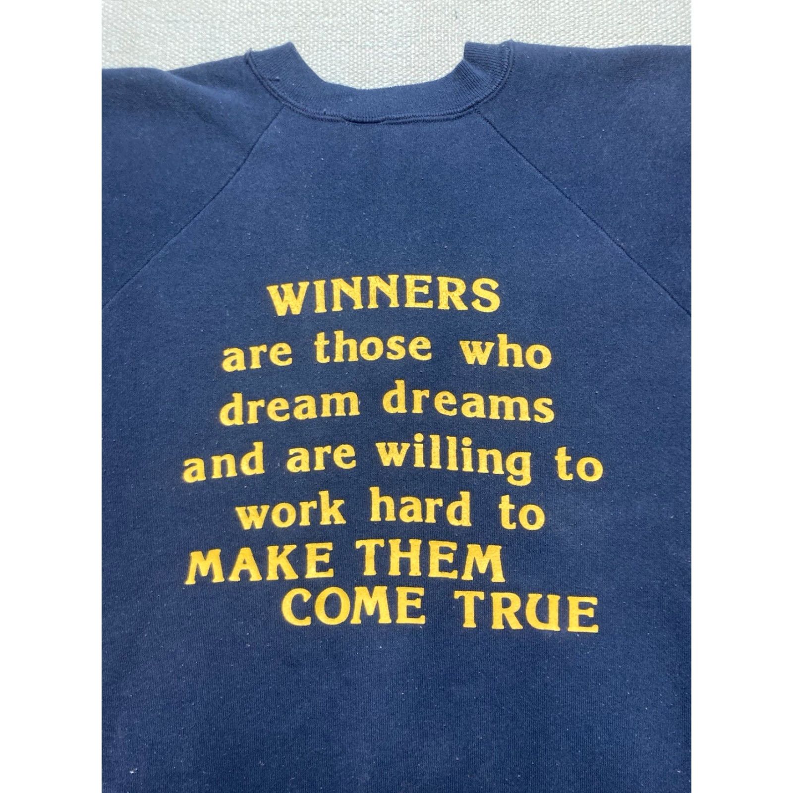 Fruit Of The Loom VINTAGE 80s Volleyball Sweatshirt Fulton fruit of the loom Sports XL Men Blue Pullover Size US XL / EU 56 / 4 - 5 Thumbnail