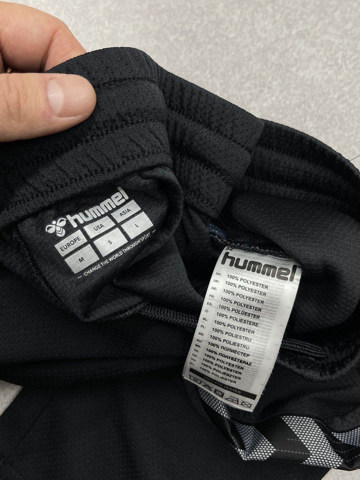 Hummel Mens Hummel Everton Football Sweatpants Black Soccer Size M Size US 32 / EU 48 - 9 Thumbnail