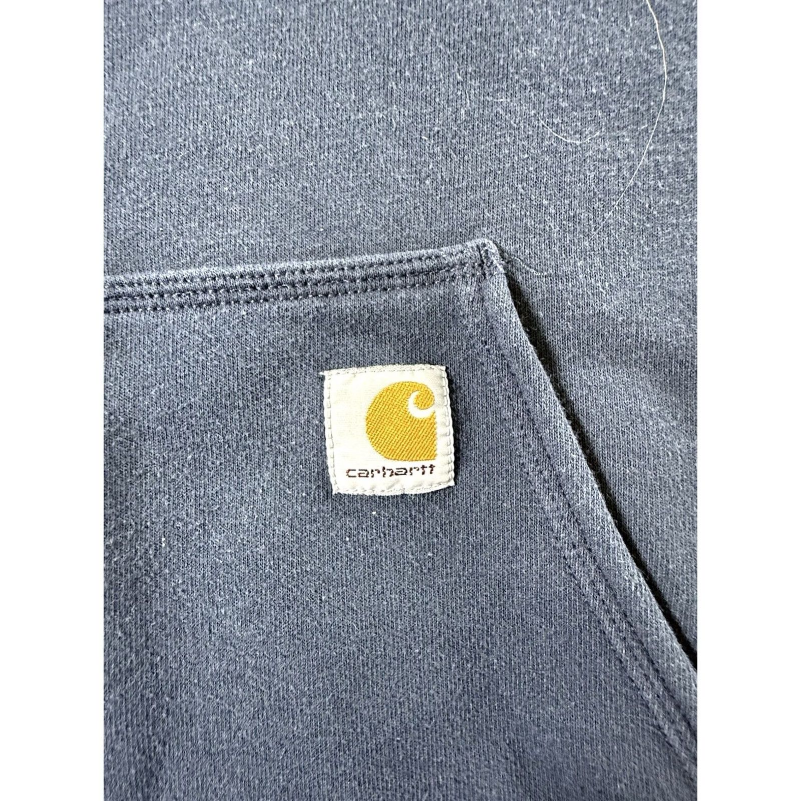 Carhartt Carhartt Mens 2XL Hooded Sweatshirt Black Workwear Hunting Outdoor Layer Fishing Logo Size US XXL / EU 58 / 5 - 4 Thumbnail