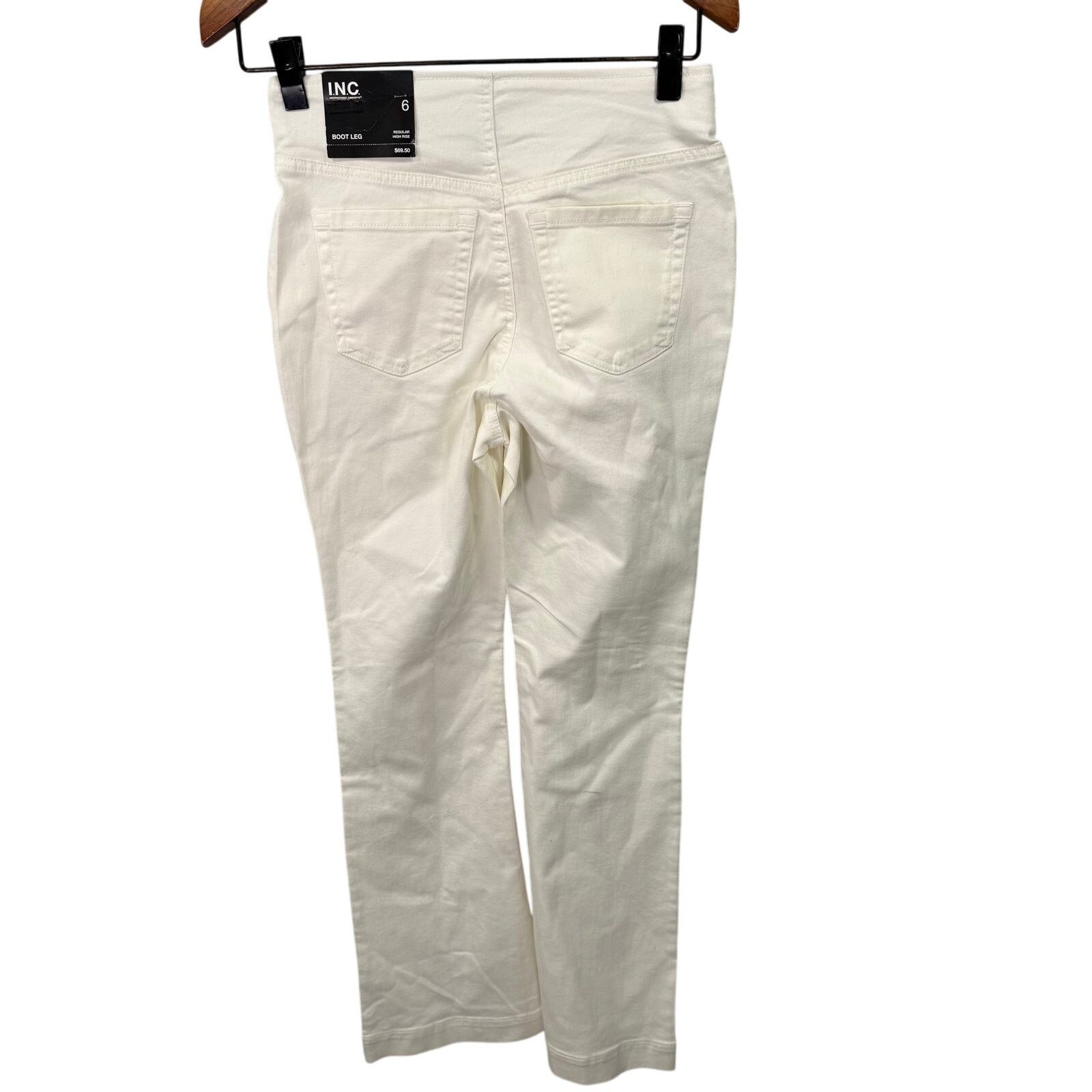 Macys INC International Concepts Jeans sz 4 Bootcut NEW #G662 Size 27" / US 4 / IT 40 - 6 Thumbnail
